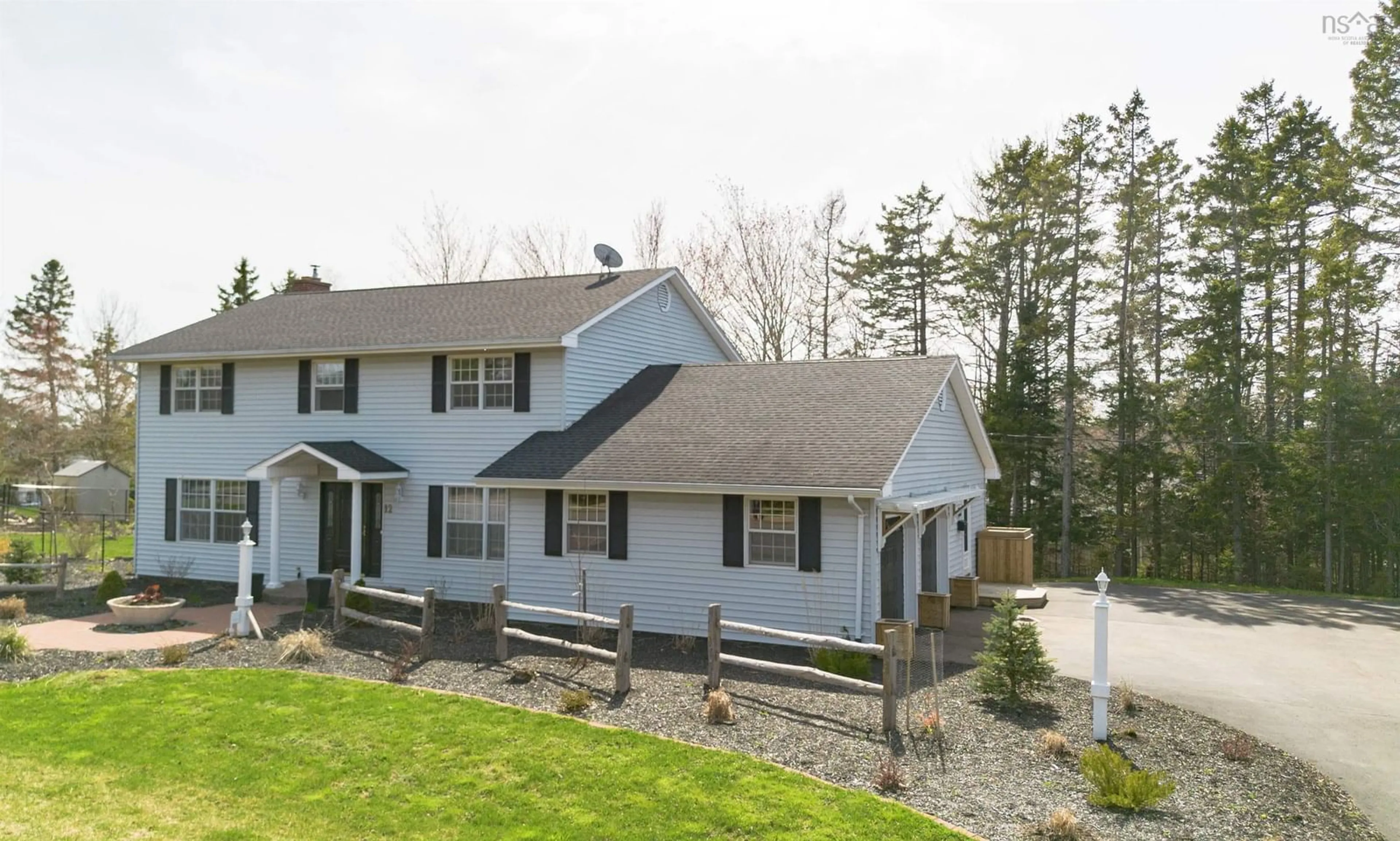 A pic from outside/outdoor area/front of a property/back of a property/a pic from drone, unknown for 12 Marigold Dr, Truro Nova Scotia B2N 6E6