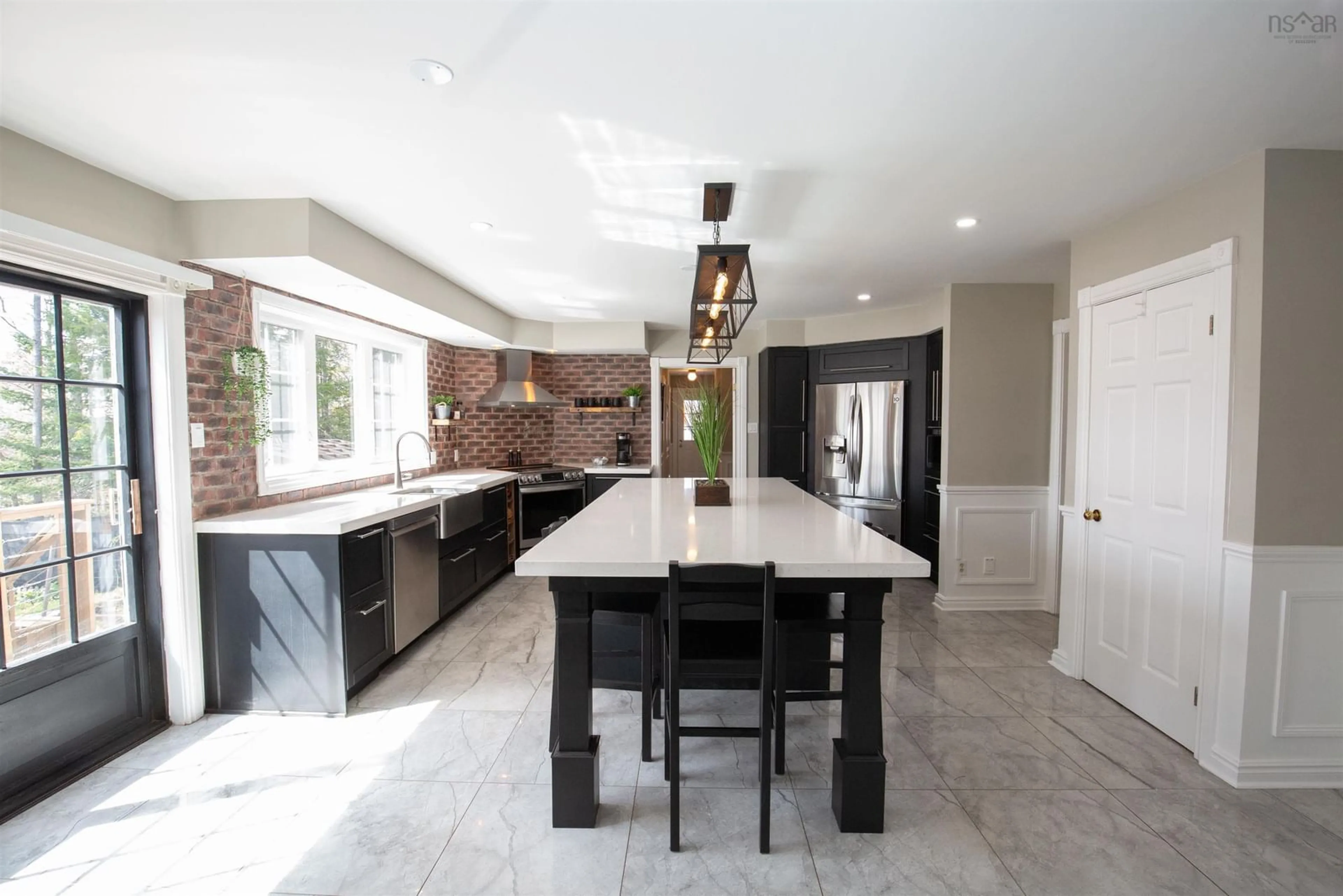 Contemporary kitchen, ceramic/tile floor for 12 Marigold Dr, Truro Nova Scotia B2N 6E6