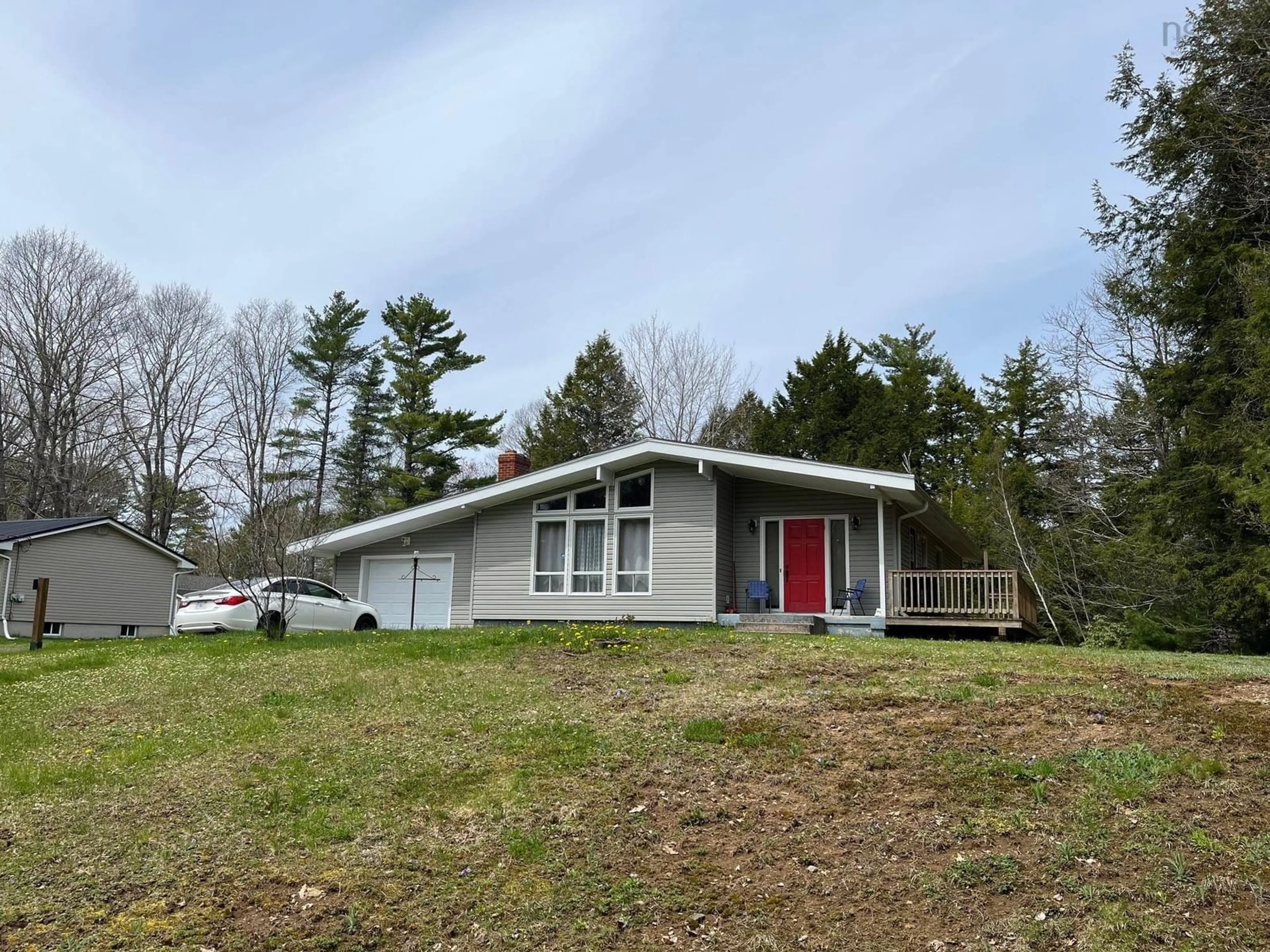 A pic from outside/outdoor area/front of a property/back of a property/a pic from drone, unknown for 17 Brook St, Dayspring Nova Scotia B4V 5S3