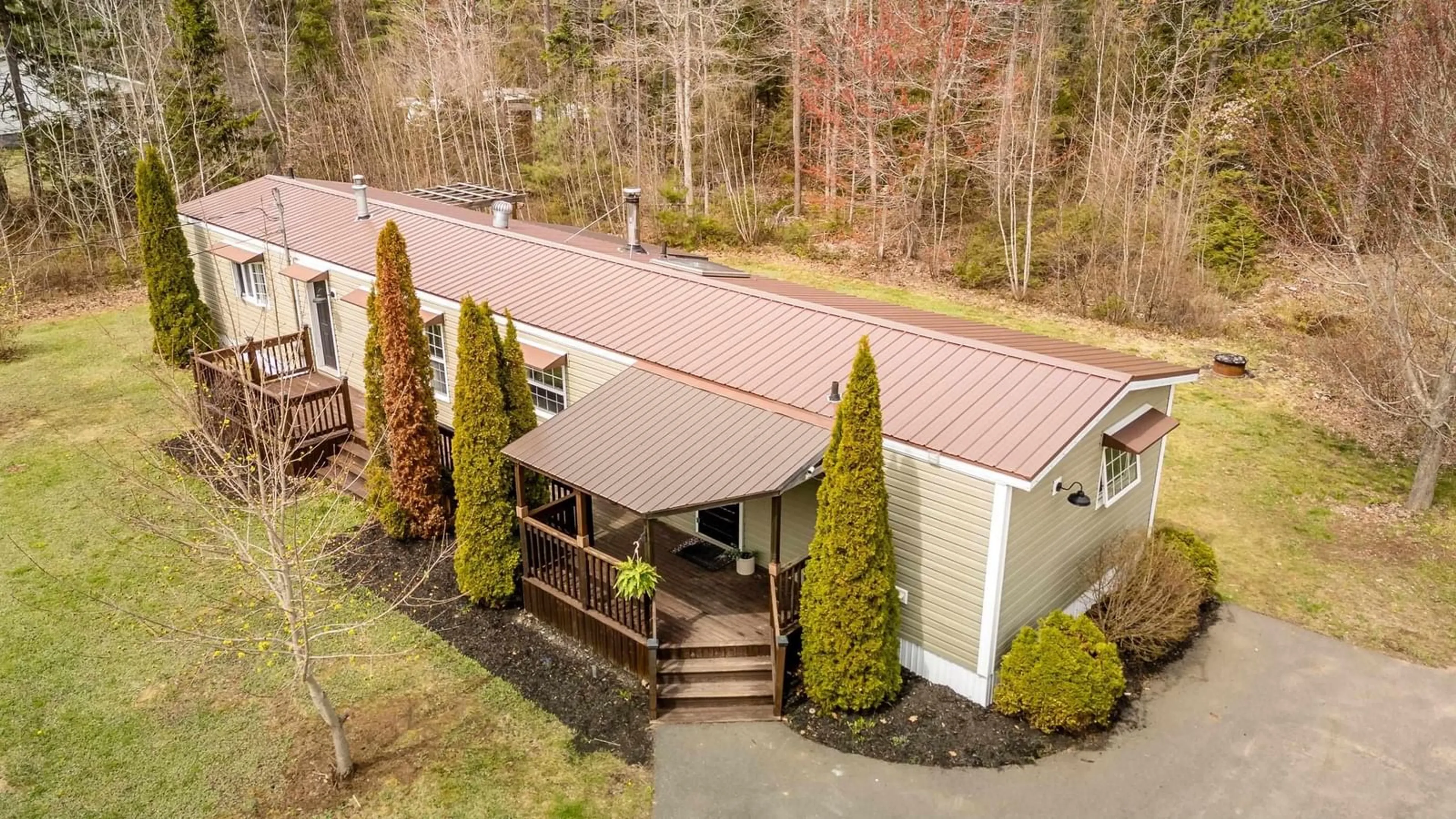 A pic from outside/outdoor area/front of a property/back of a property/a pic from drone, unknown for 319 Hall Rd, South Greenwood Nova Scotia B0P 1R0