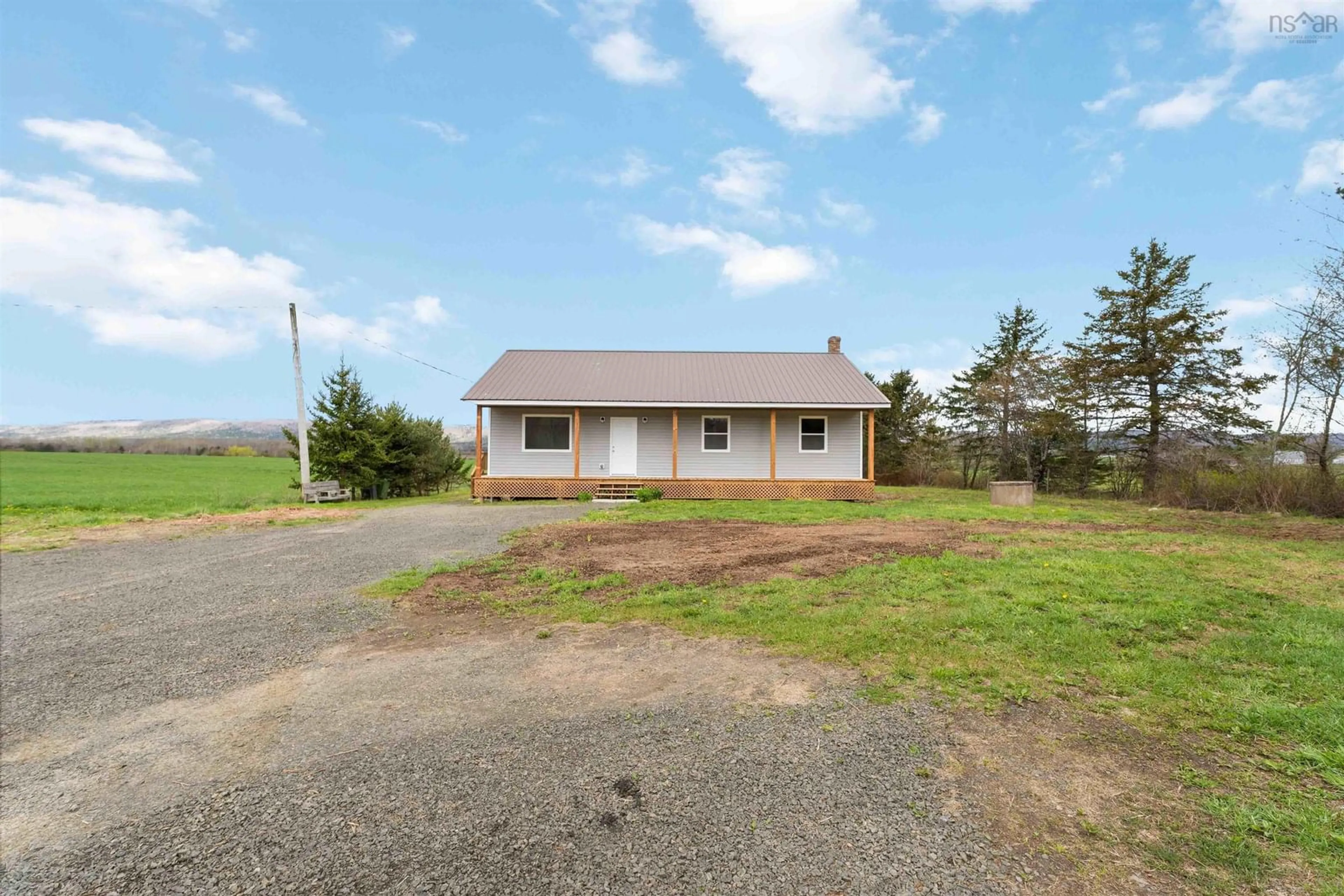 A pic from outside/outdoor area/front of a property/back of a property/a pic from drone, unknown for 3093 Highway 201, Centrelea Nova Scotia B0S 1C0