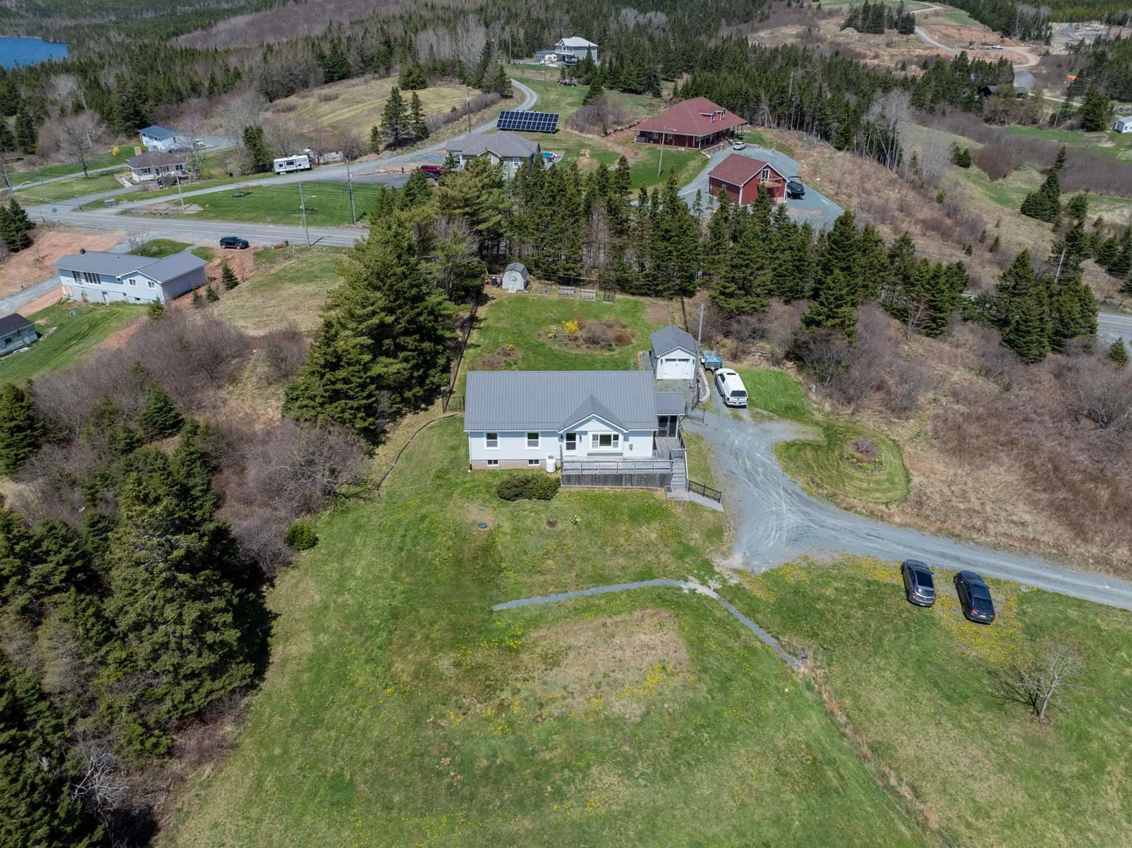 A pic from outside/outdoor area/front of a property/back of a property/a pic from drone, unknown for 5666 Highway 7, Head Of Chezzetcook Nova Scotia B0J 2L0