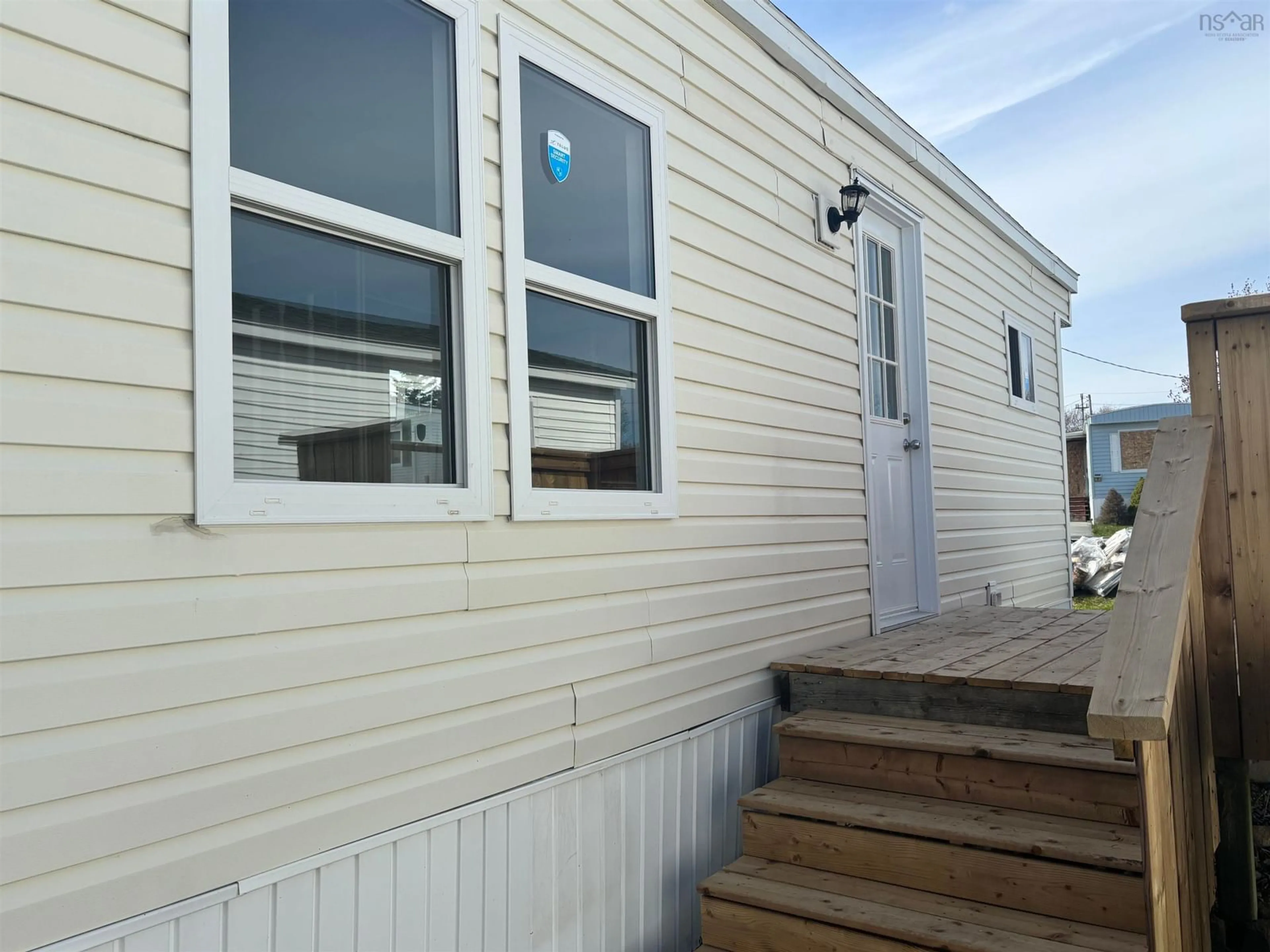 Home with vinyl exterior material, street for 10 Bishop Ave, Dartmouth Nova Scotia B2Y 2B5