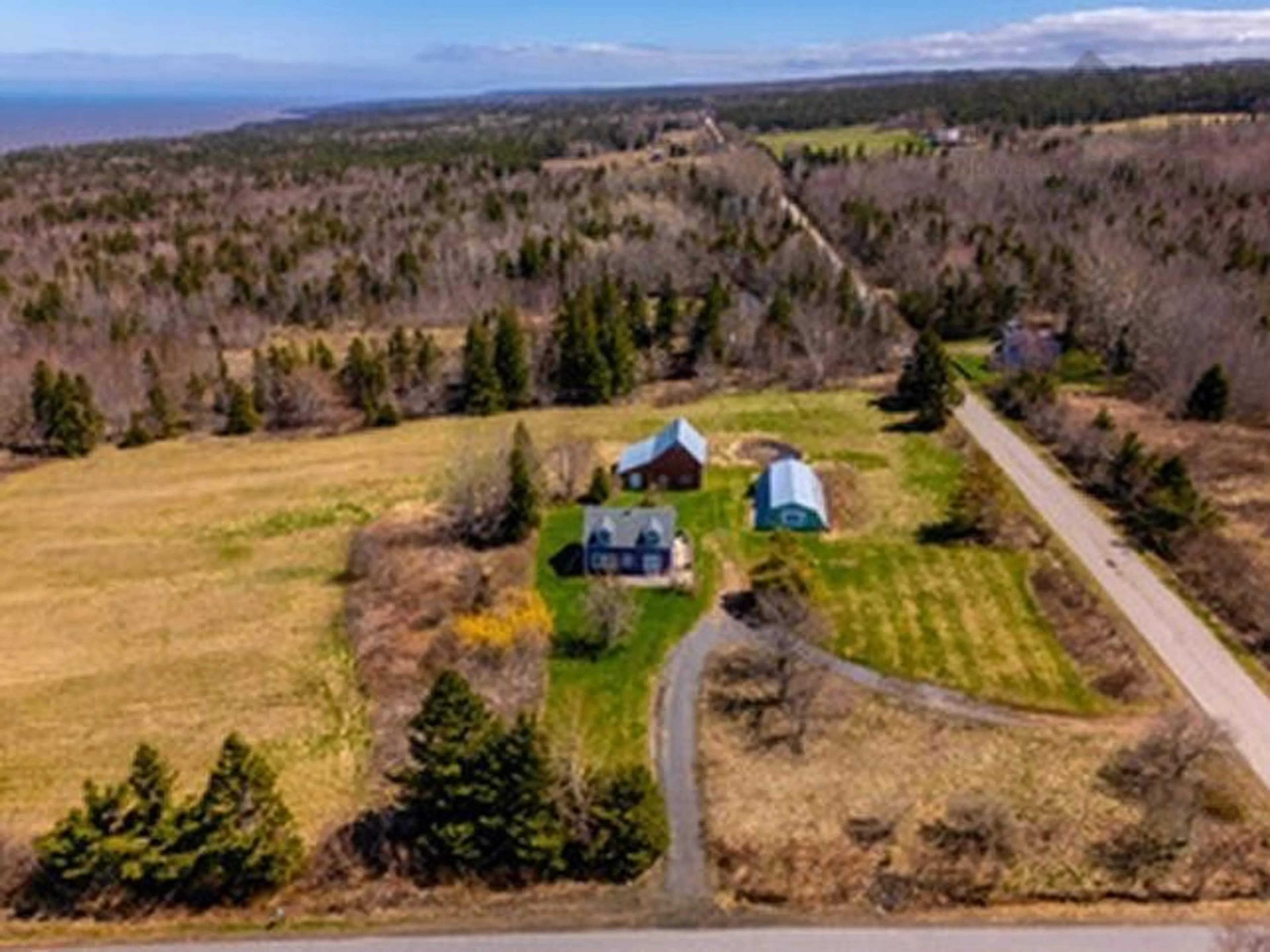 A pic from outside/outdoor area/front of a property/back of a property/a pic from drone, mountain view for 478 Port Lorne Rd, Port Lorne Nova Scotia B0S 1R0