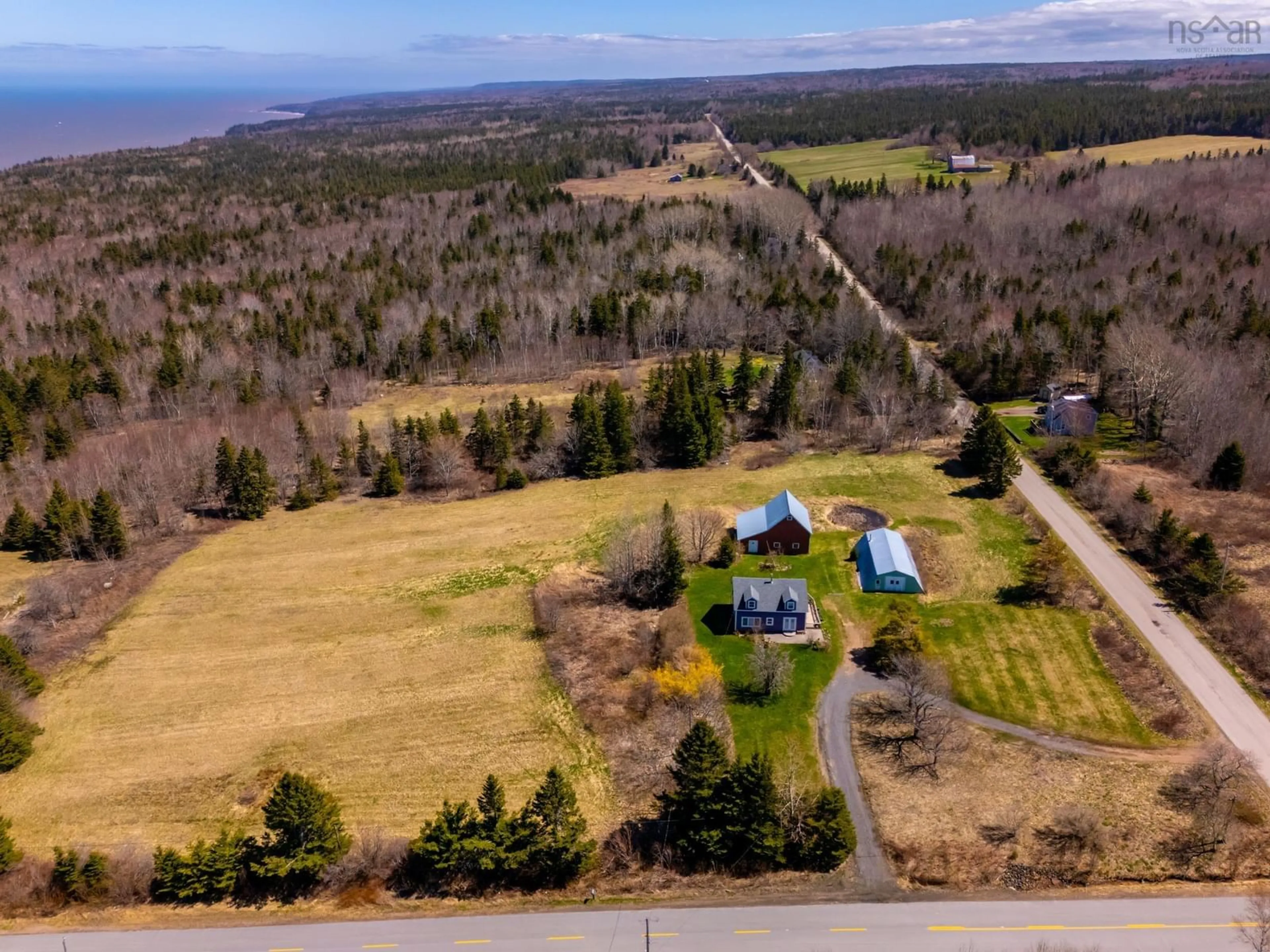 A pic from outside/outdoor area/front of a property/back of a property/a pic from drone, mountain view for 478 Port Lorne Rd, Port Lorne Nova Scotia B0S 1R0
