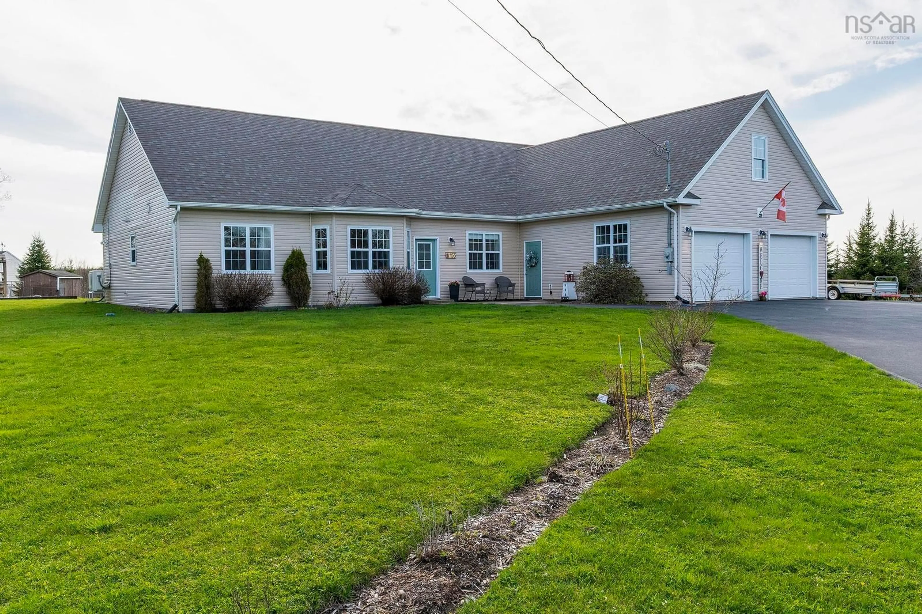 A pic from outside/outdoor area/front of a property/back of a property/a pic from drone, unknown for 155 West Lawrencetown Rd, Lawrencetown Nova Scotia B2Z 1S4