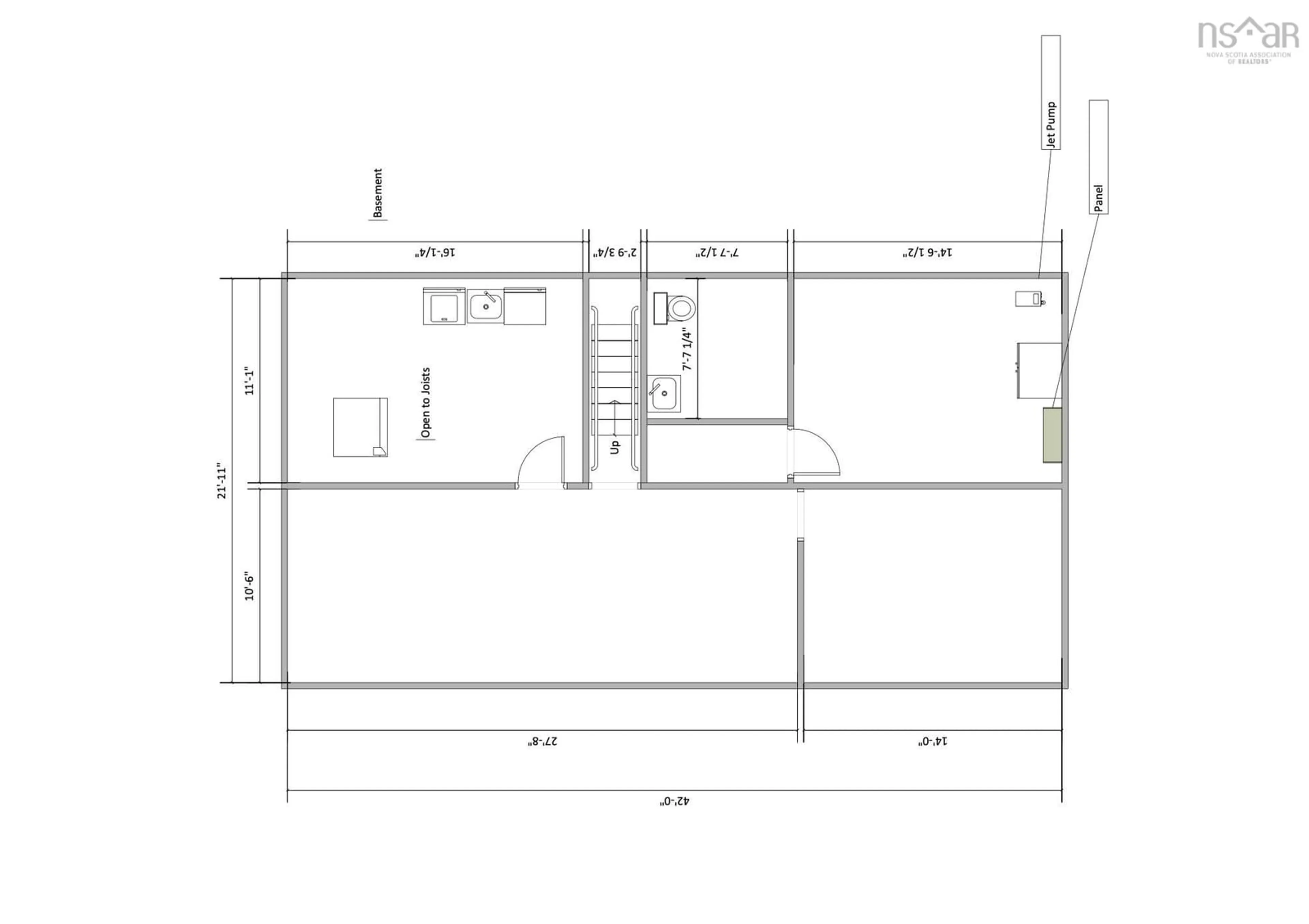 Floor plan for 36196 Cabot Trail, Ingonish Nova Scotia B0C 1K0