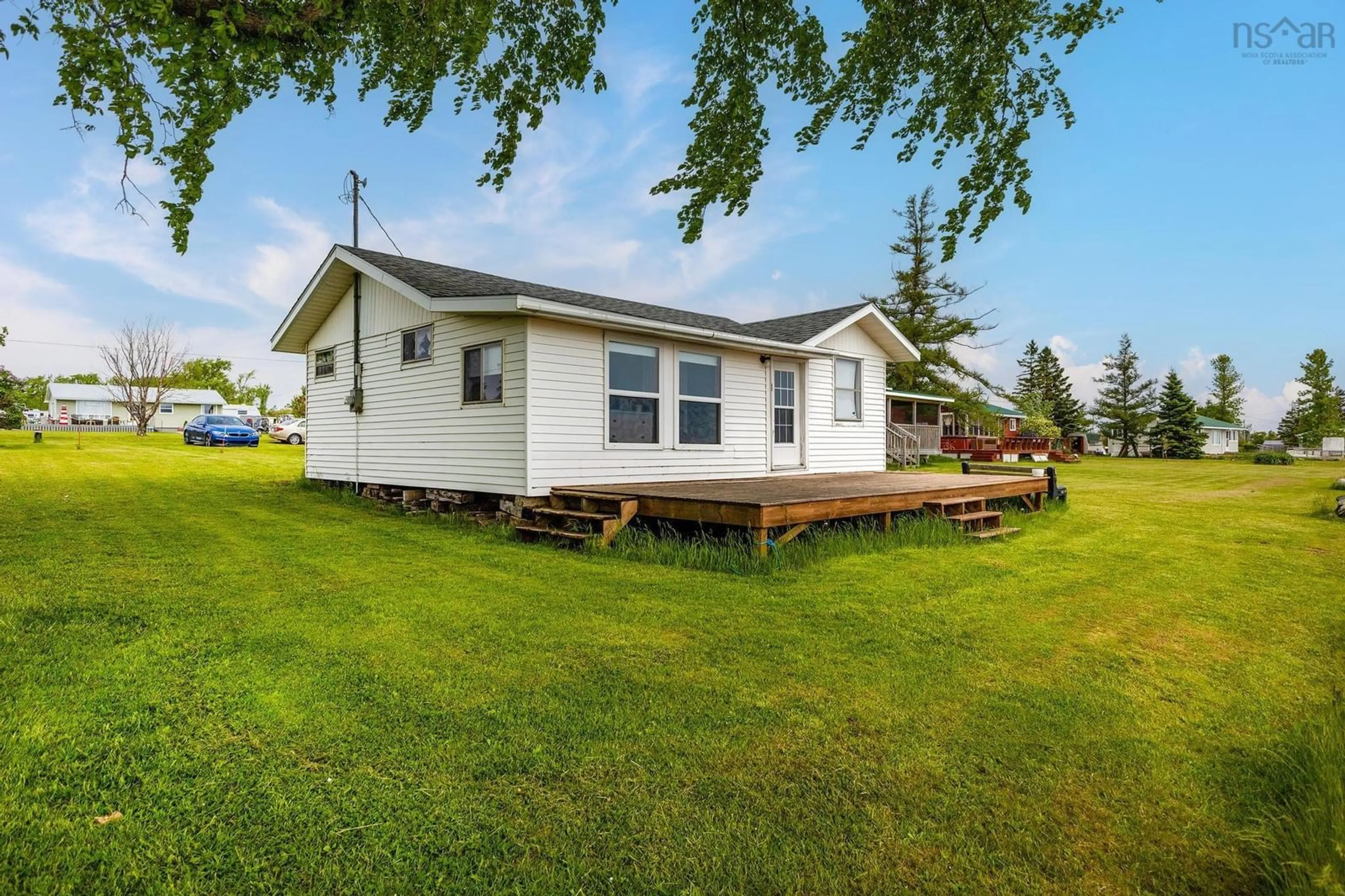 Home with vinyl exterior material, water/lake/river/ocean view for 54 Poplar Lane, Brule Point Nova Scotia B0K 1V0