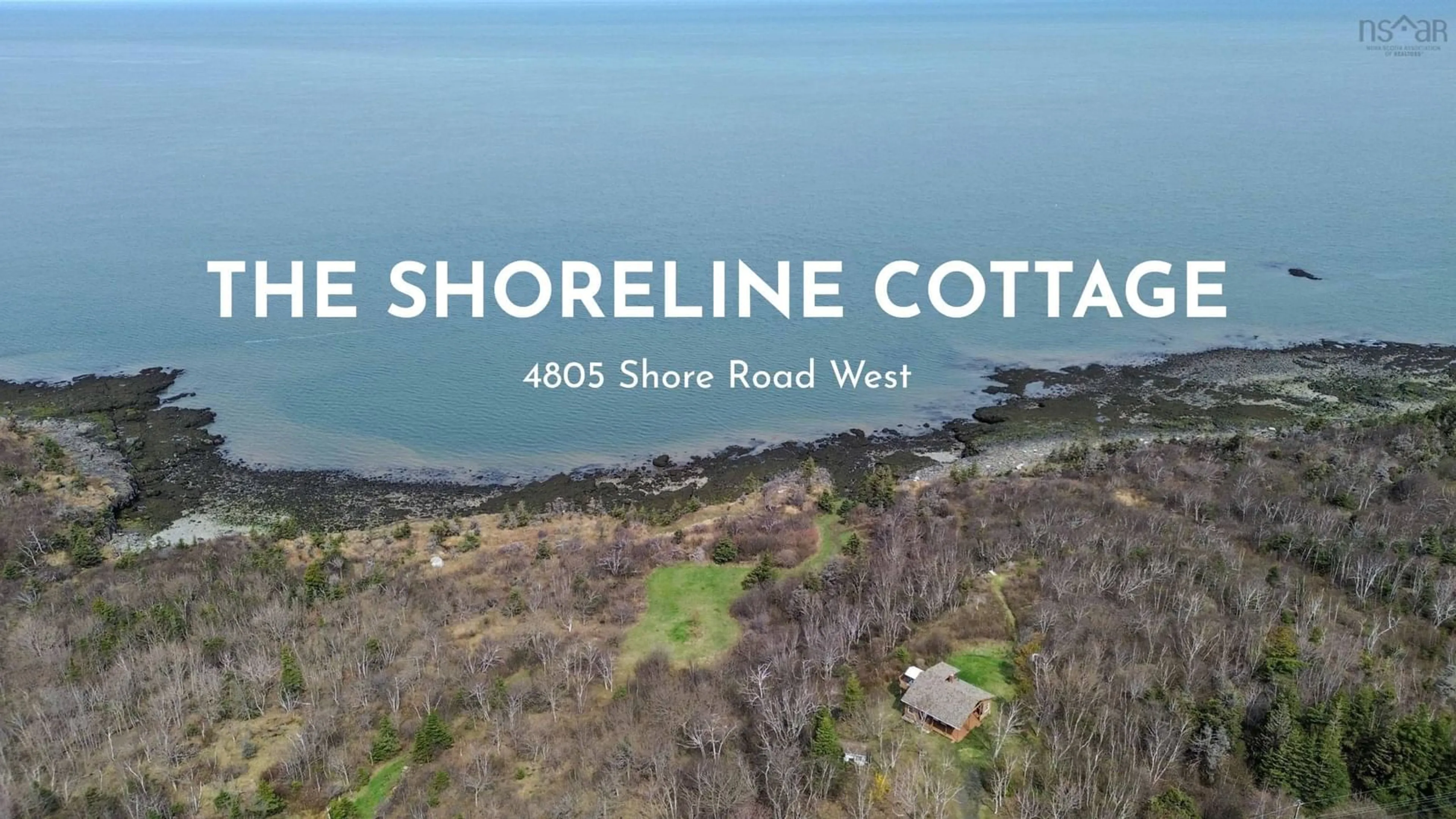 A pic from outside/outdoor area/front of a property/back of a property/a pic from drone, water/lake/river/ocean view for 4805 Shore Rd, Parkers Cove Nova Scotia B0S 1A0