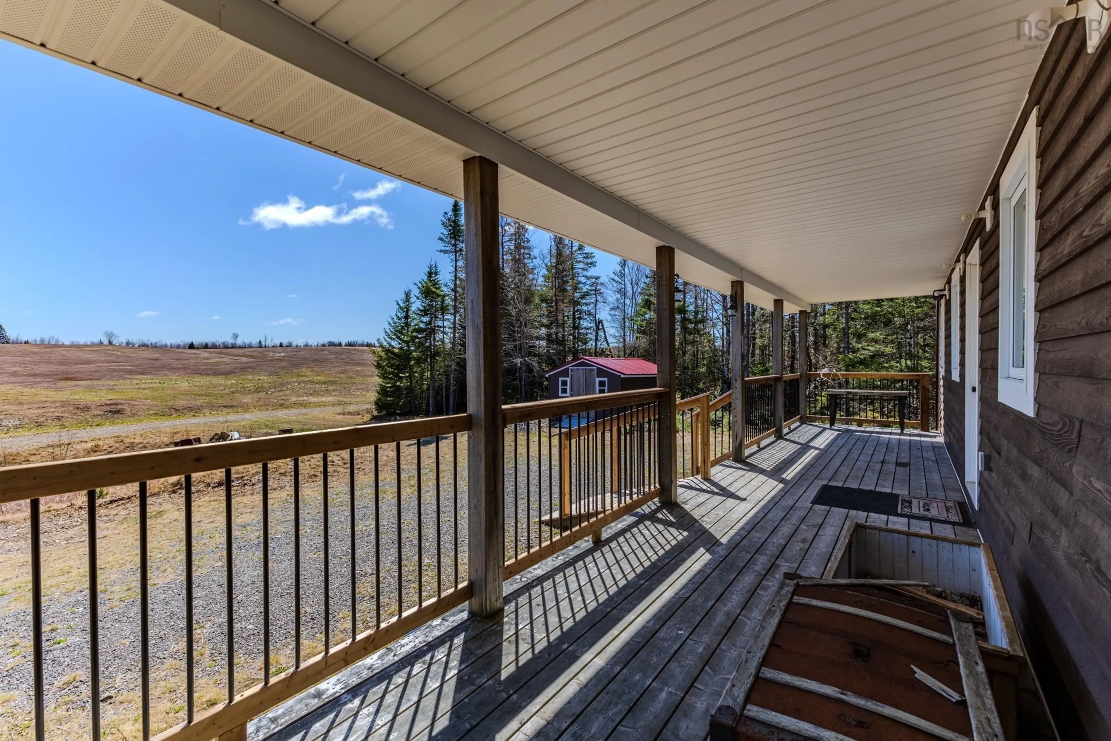 Patio, water/lake/river/ocean view for Fisher Rd, Eastville Nova Scotia B0N 2P0