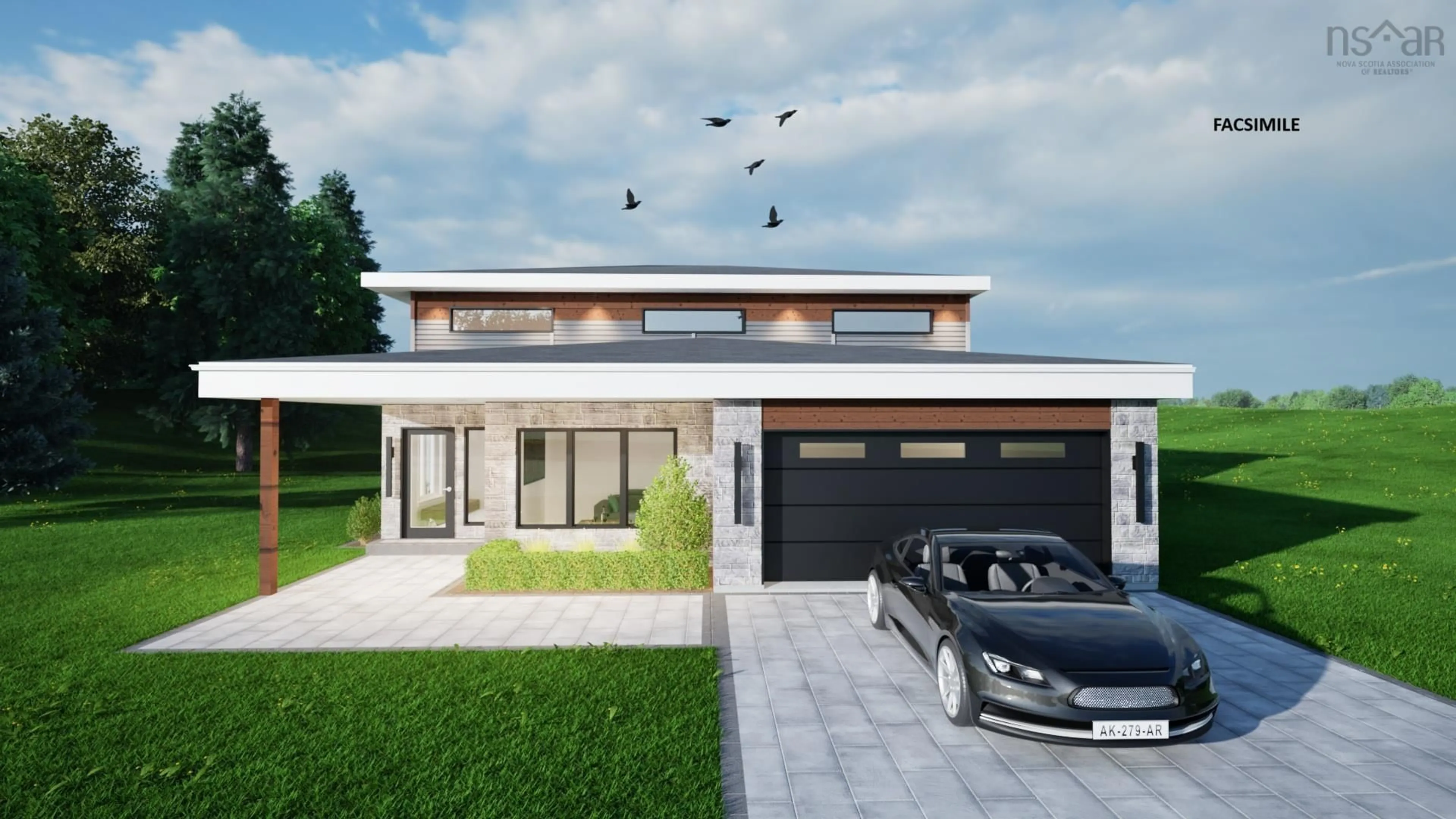 Home with brick exterior material, street for 277 Provence Way, Brunello Estates Nova Scotia B3T 0N8