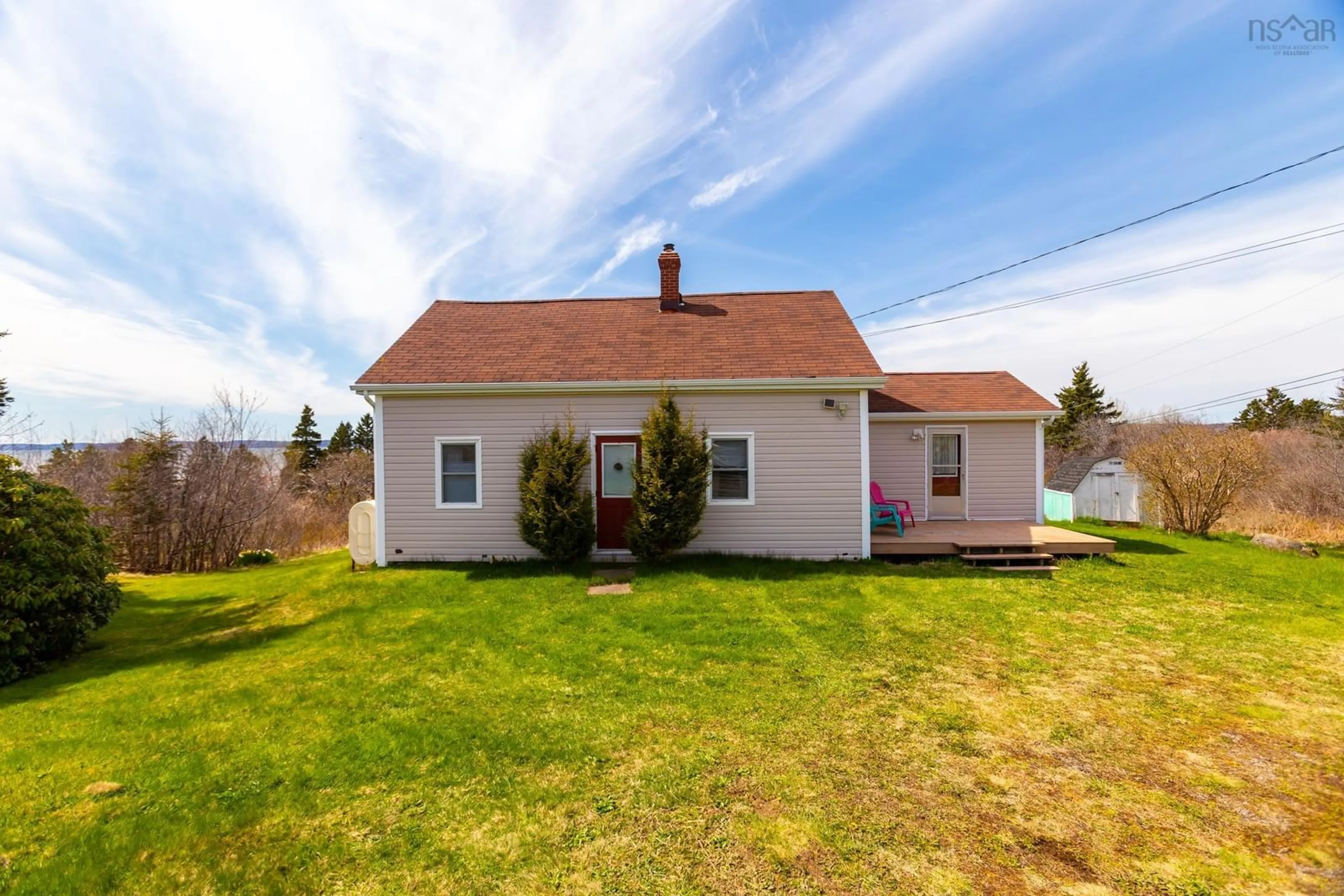 A pic from outside/outdoor area/front of a property/back of a property/a pic from drone, street for 9021 101 Hwy, Brighton Nova Scotia B0V 1A0