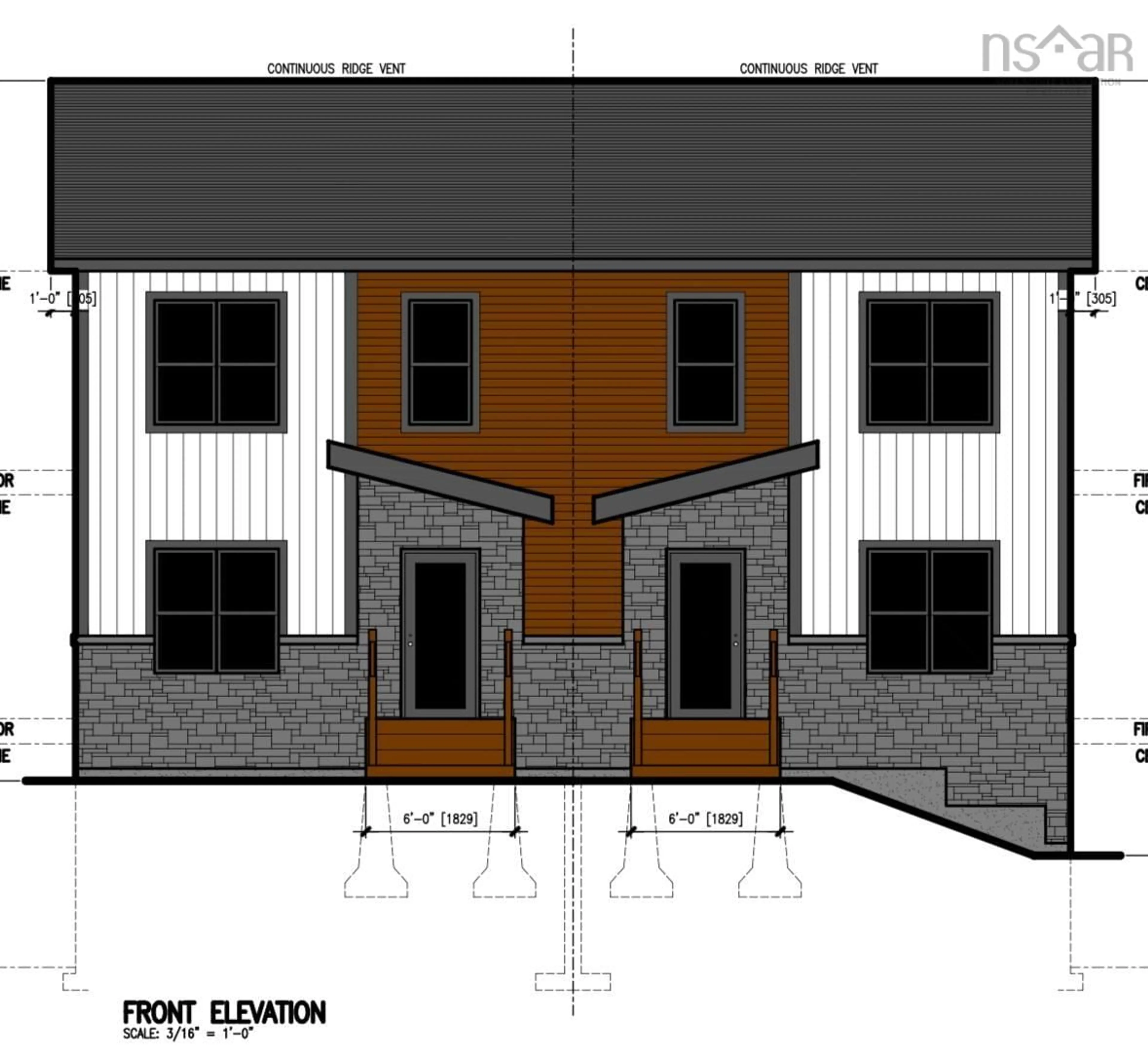 Floor plan for 123 Colonial Cres, Halifax Nova Scotia B3R 0H8