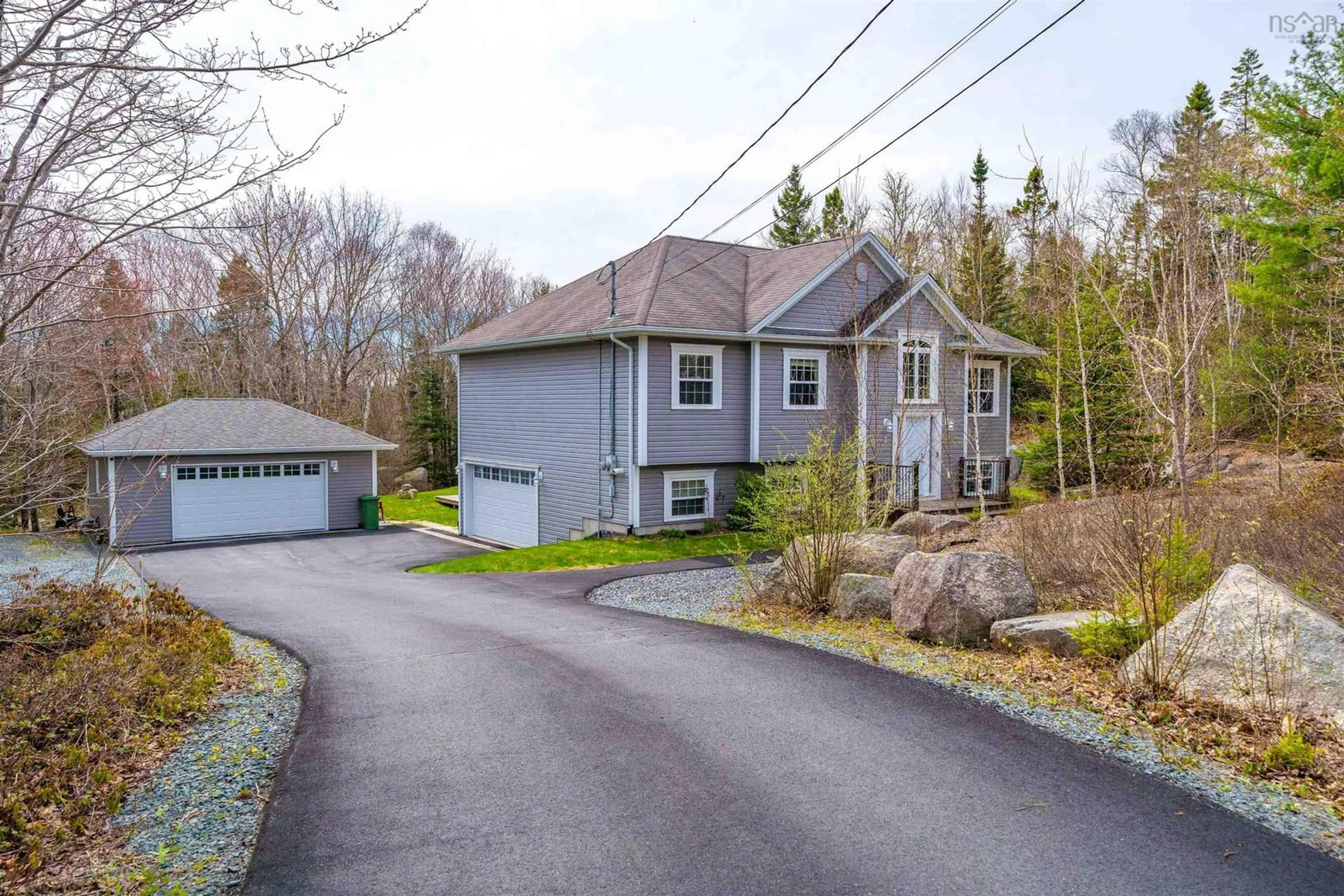 A pic from outside/outdoor area/front of a property/back of a property/a pic from drone, street for 3 Chera Dr, St Margaret's Bay Nova Scotia B3Z 0J1
