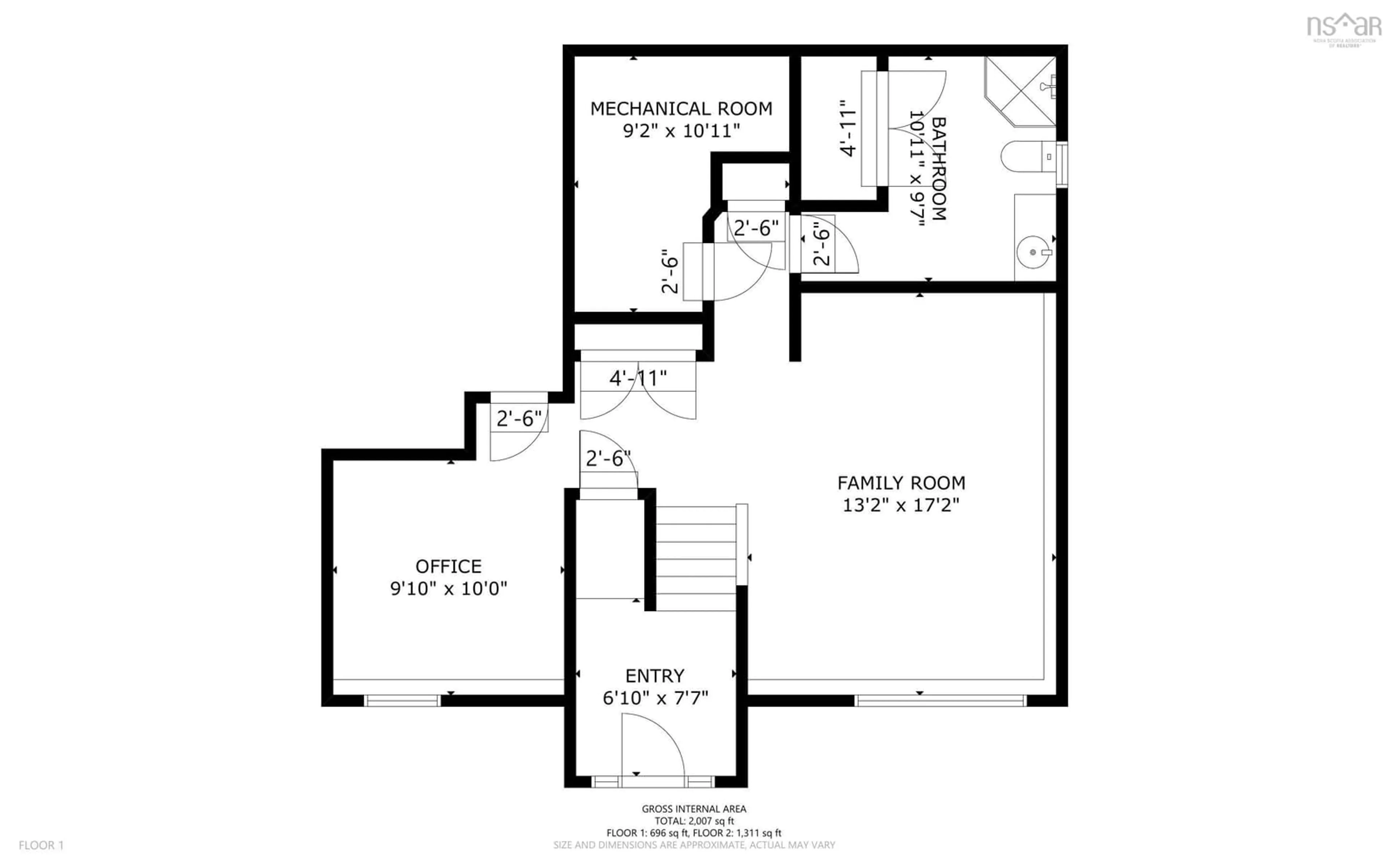Floor plan for 3 Chera Dr, St Margaret's Bay Nova Scotia B3Z 0J1