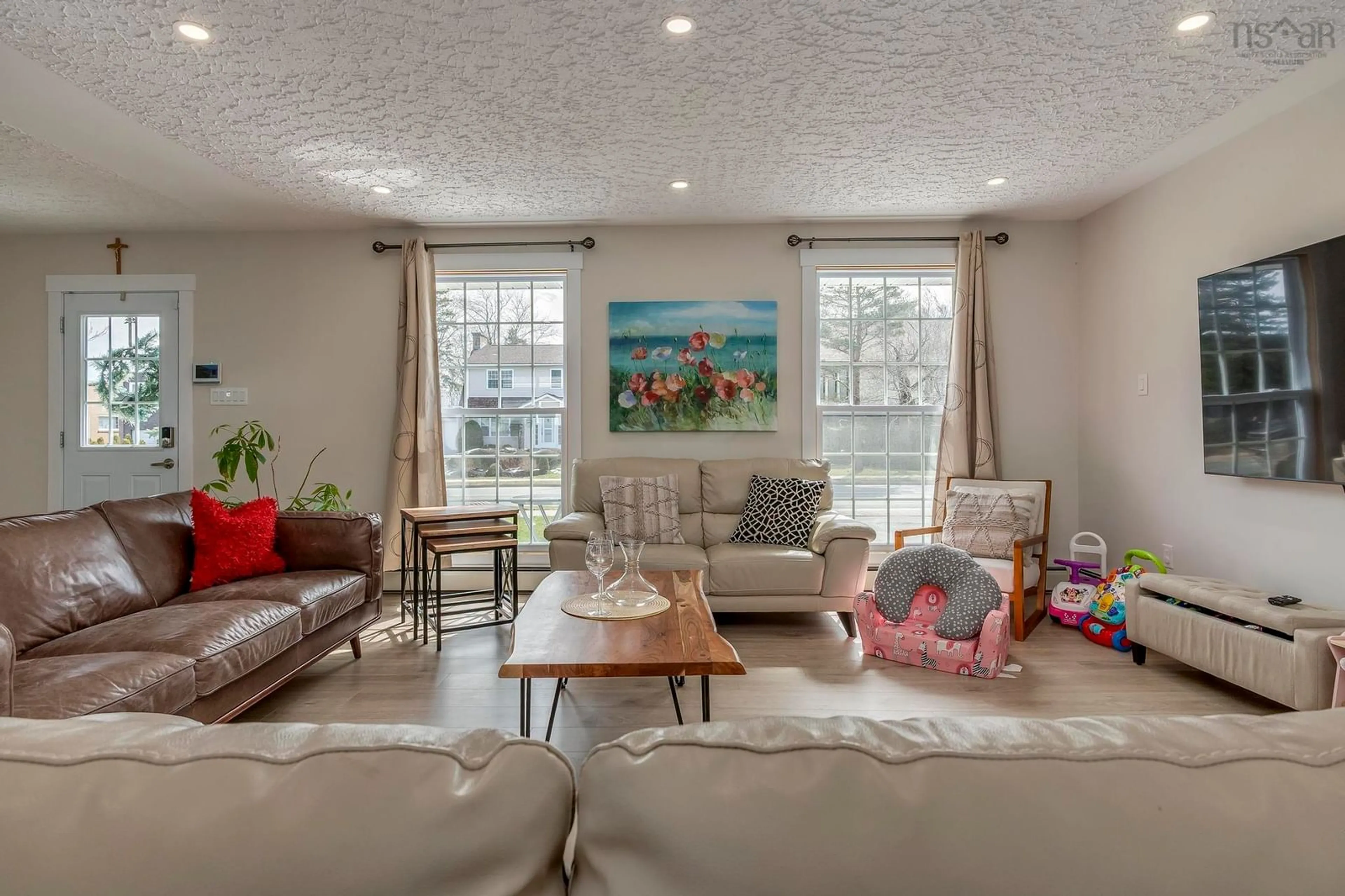 Living room with furniture, unknown for 95 Bayview Rd, Halifax Nova Scotia B3M 1N8