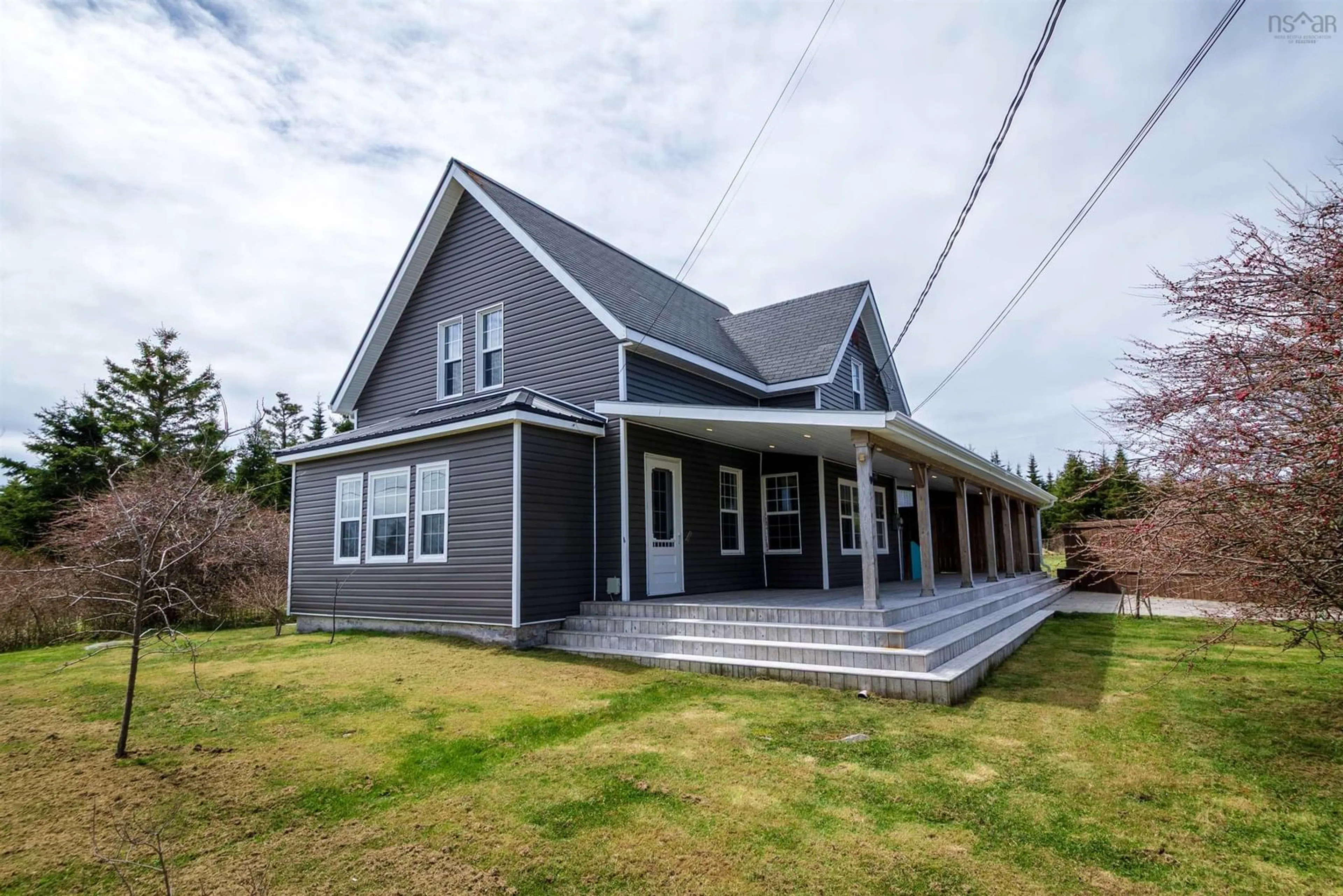 Home with vinyl exterior material, building for 352 Bear Point Rd, Bear Point Nova Scotia B0W 3B0