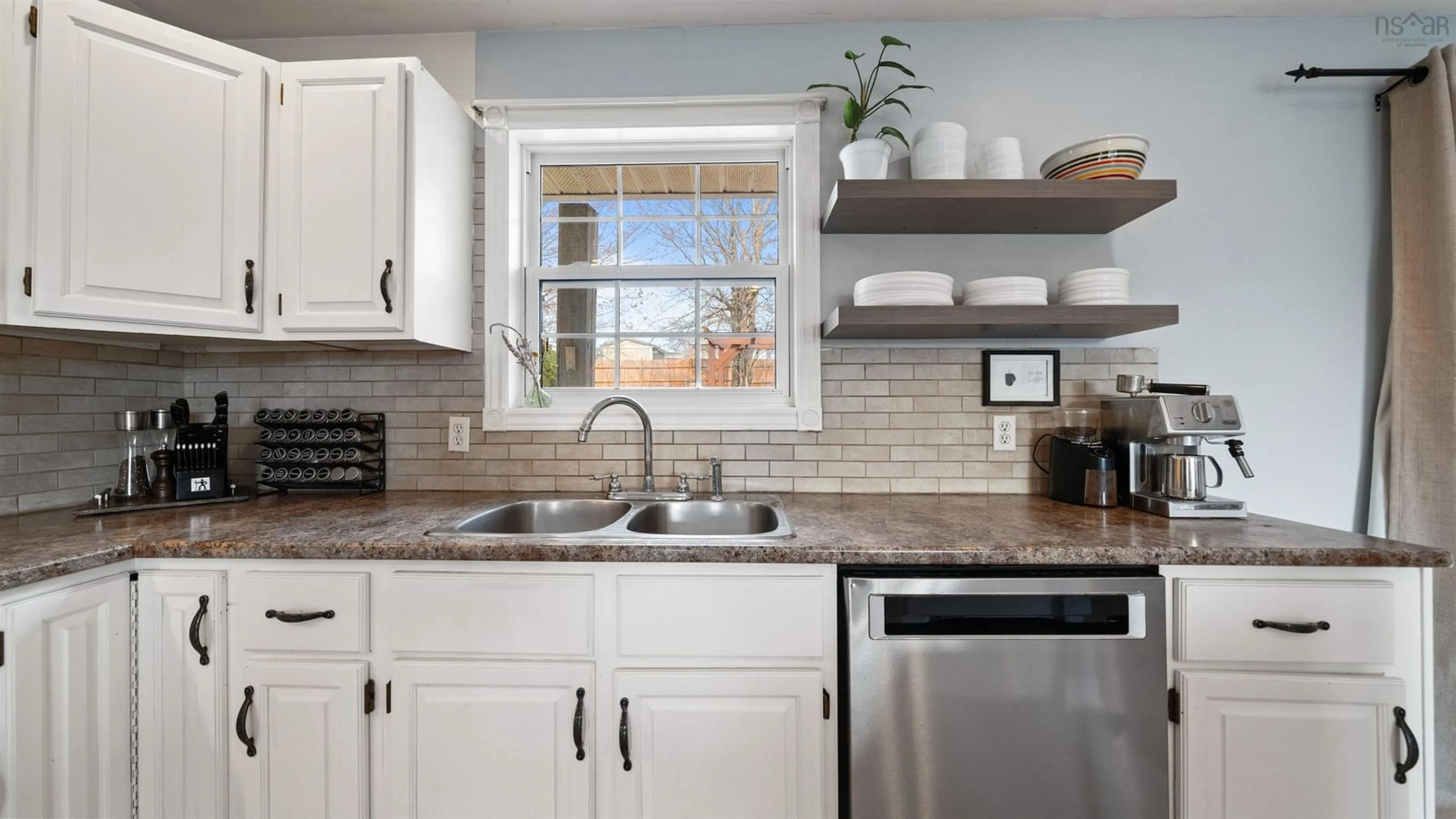 Open concept kitchen, ceramic/tile floor for 209 John Stewart Dr, Dartmouth Nova Scotia B2W 5W6