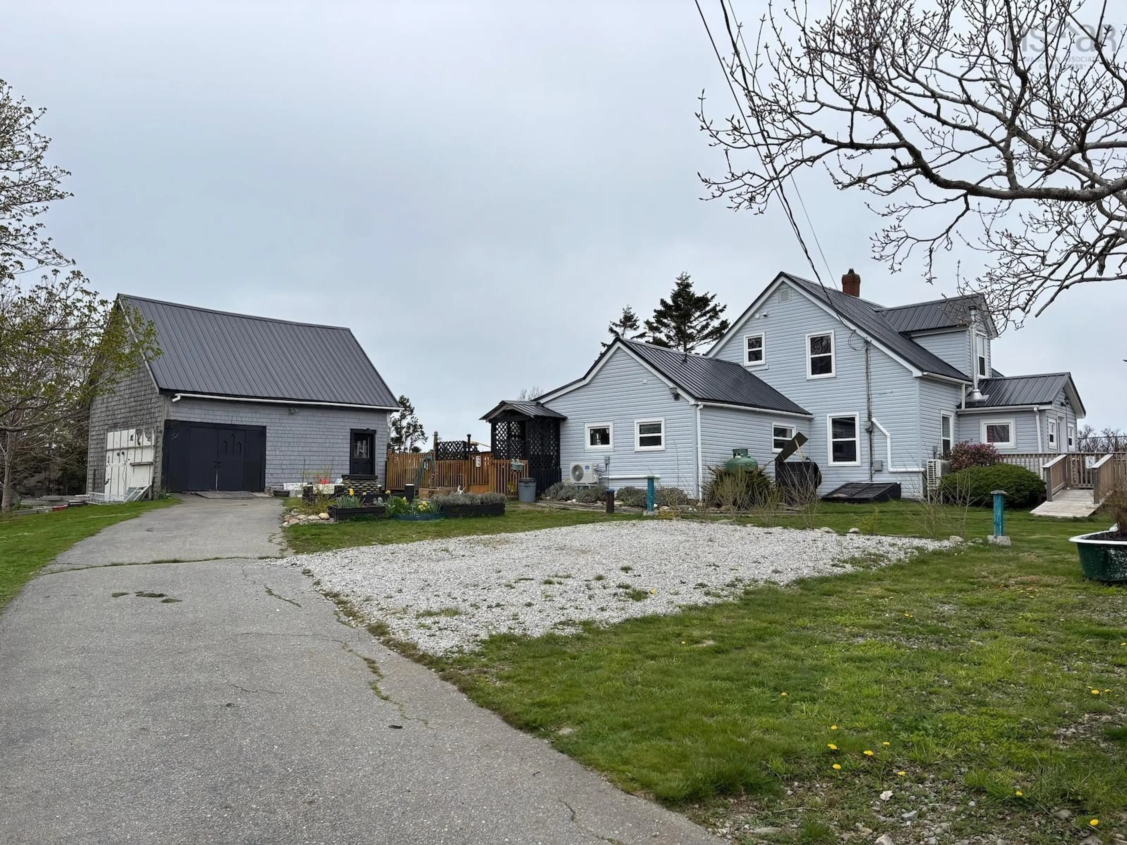 A pic from outside/outdoor area/front of a property/back of a property/a pic from drone, street for 650 Highway 304, Overton Nova Scotia B5A 5G6