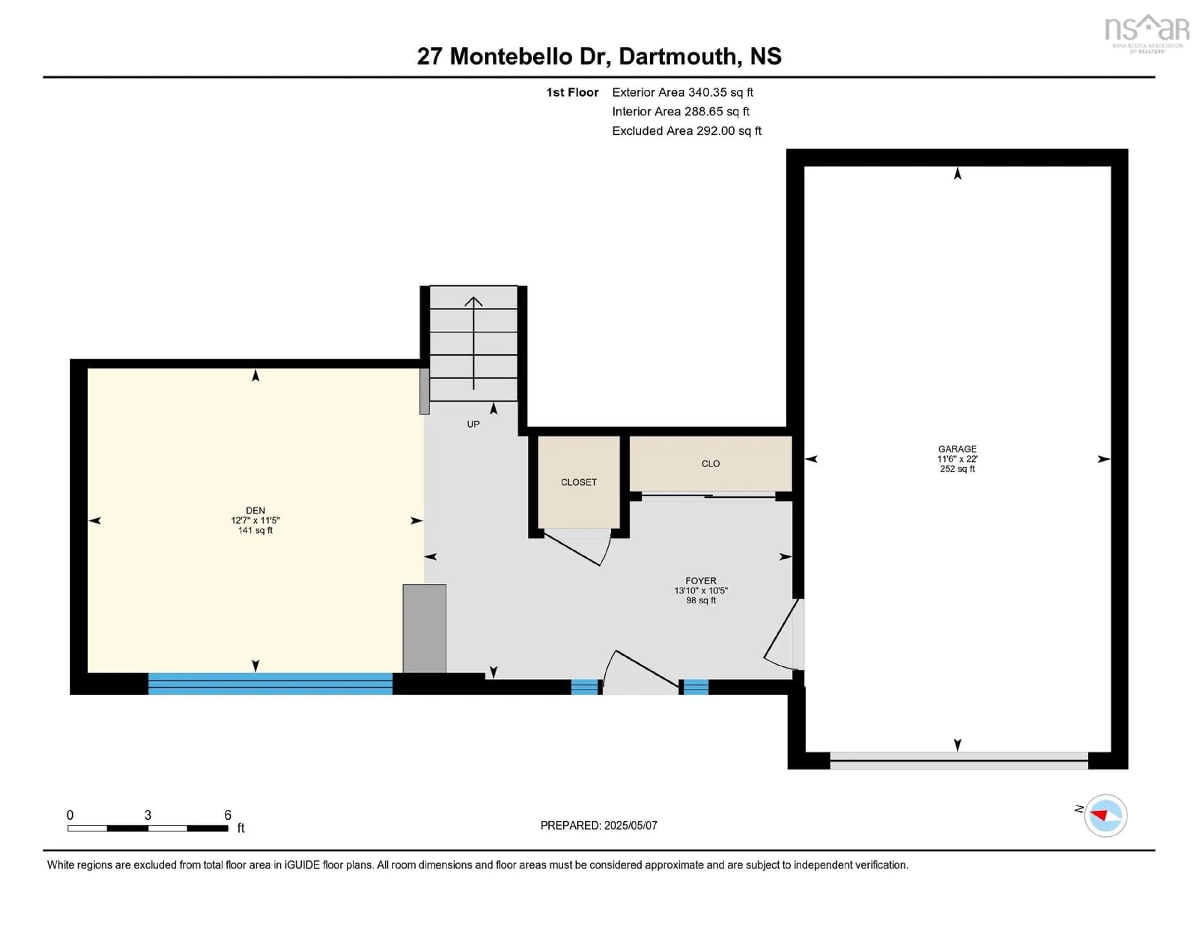 Floor plan for 27 Montebello Dr, Dartmouth Nova Scotia B2X 2H1