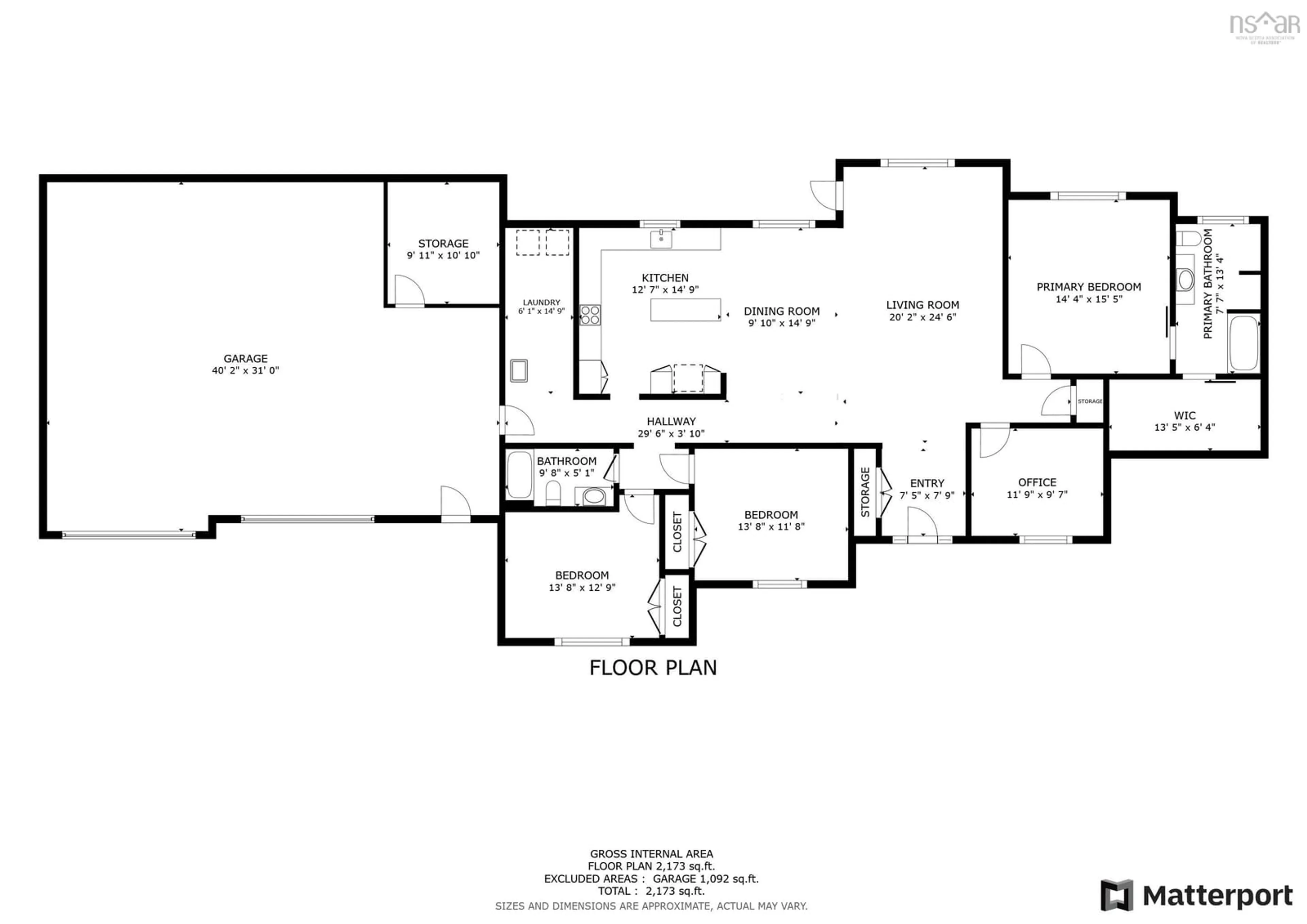Floor plan for 20 Seligs Rd, Prospect Village Nova Scotia B3T 2A6