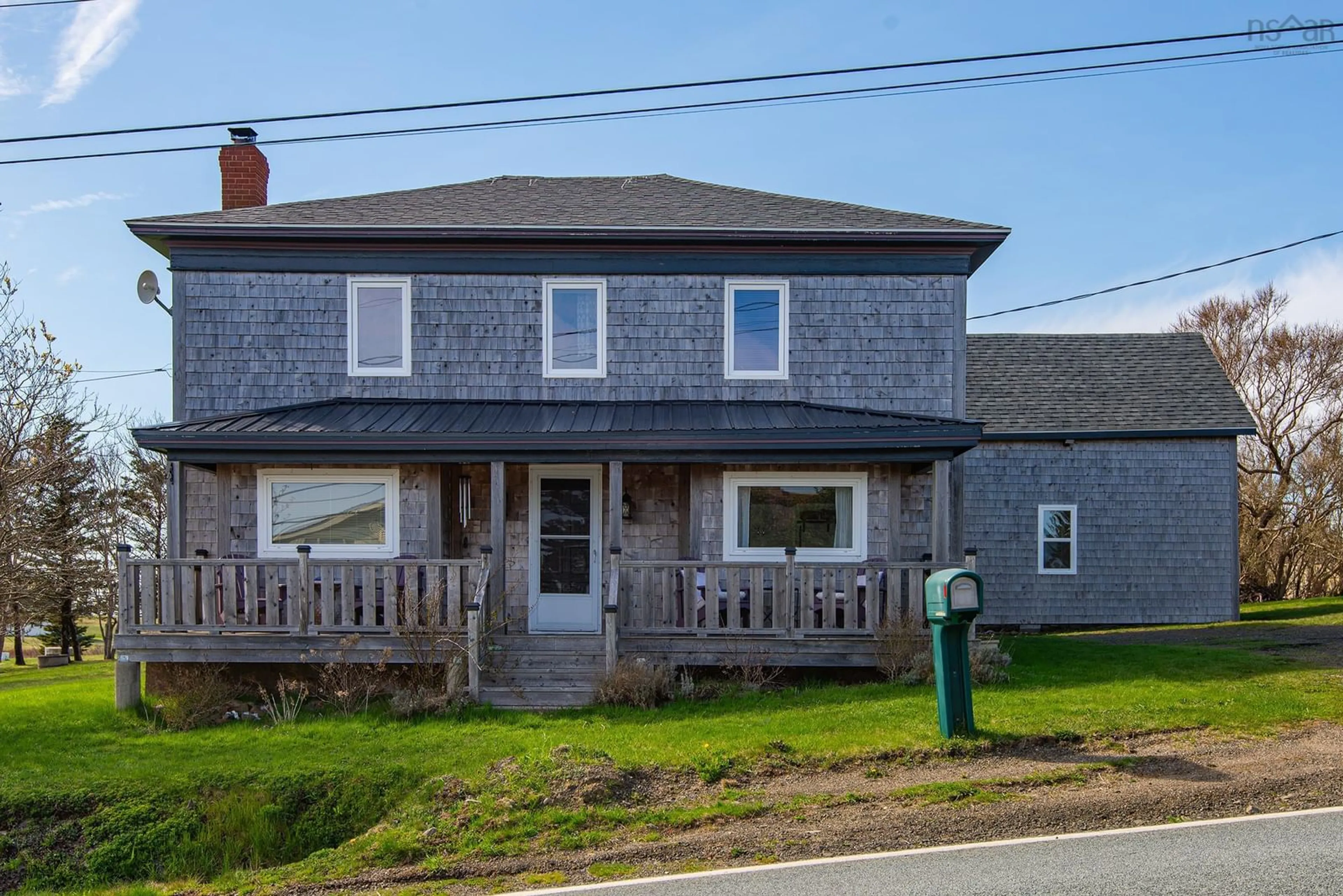 A pic from outside/outdoor area/front of a property/back of a property/a pic from drone, street for 347 Highway 217, Freeport Nova Scotia B0V 1B0