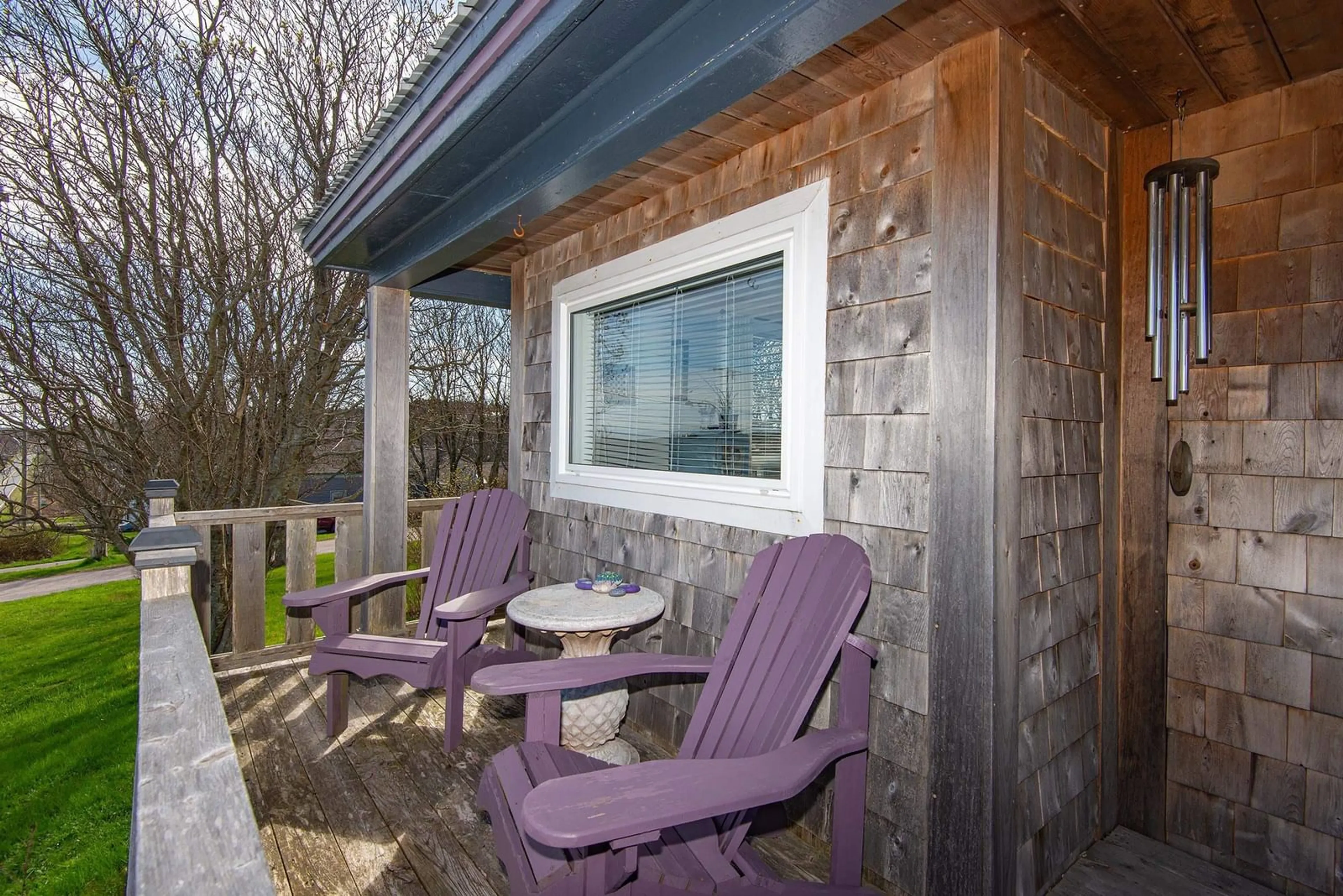Patio, water/lake/river/ocean view for 347 Highway 217, Freeport Nova Scotia B0V 1B0