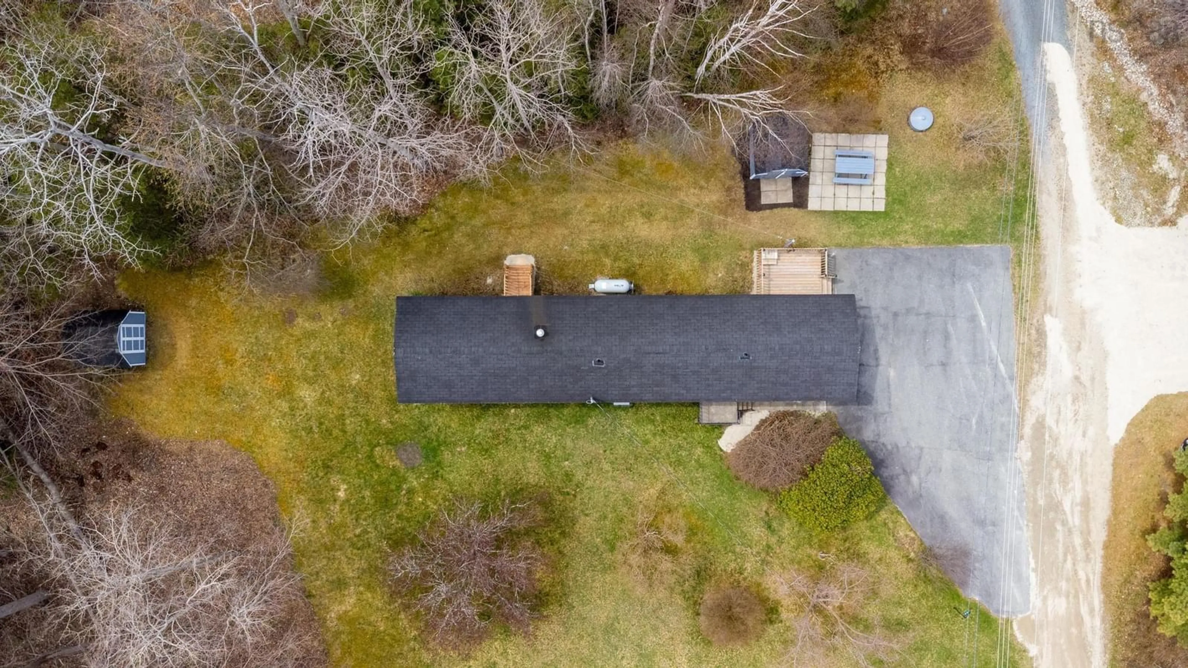 A pic from outside/outdoor area/front of a property/back of a property/a pic from drone, unknown for 33 Joudrey Dr, Martins Point Nova Scotia B0J 2E0