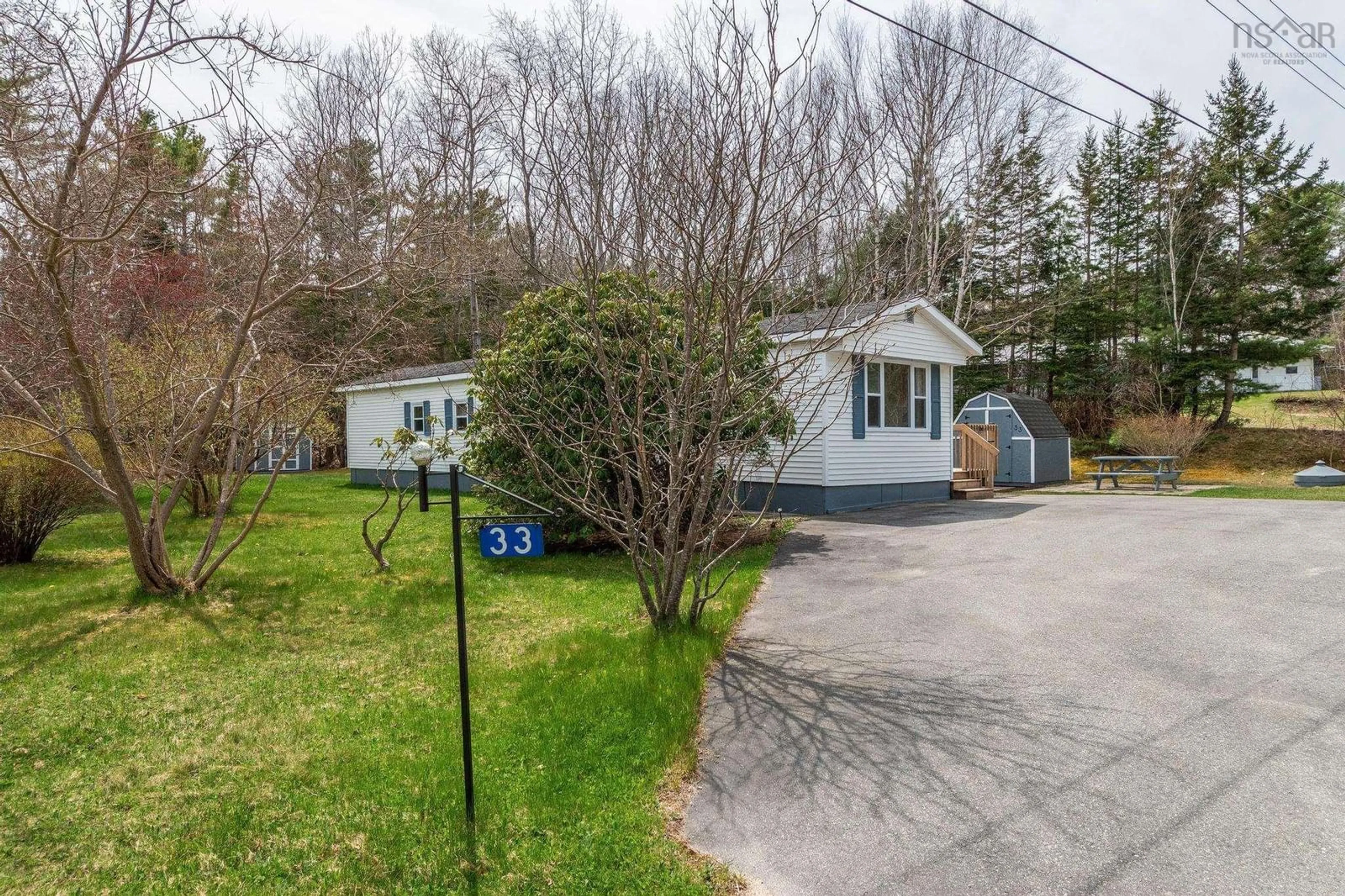 A pic from outside/outdoor area/front of a property/back of a property/a pic from drone, street for 33 Joudrey Dr, Martins Point Nova Scotia B0J 2E0
