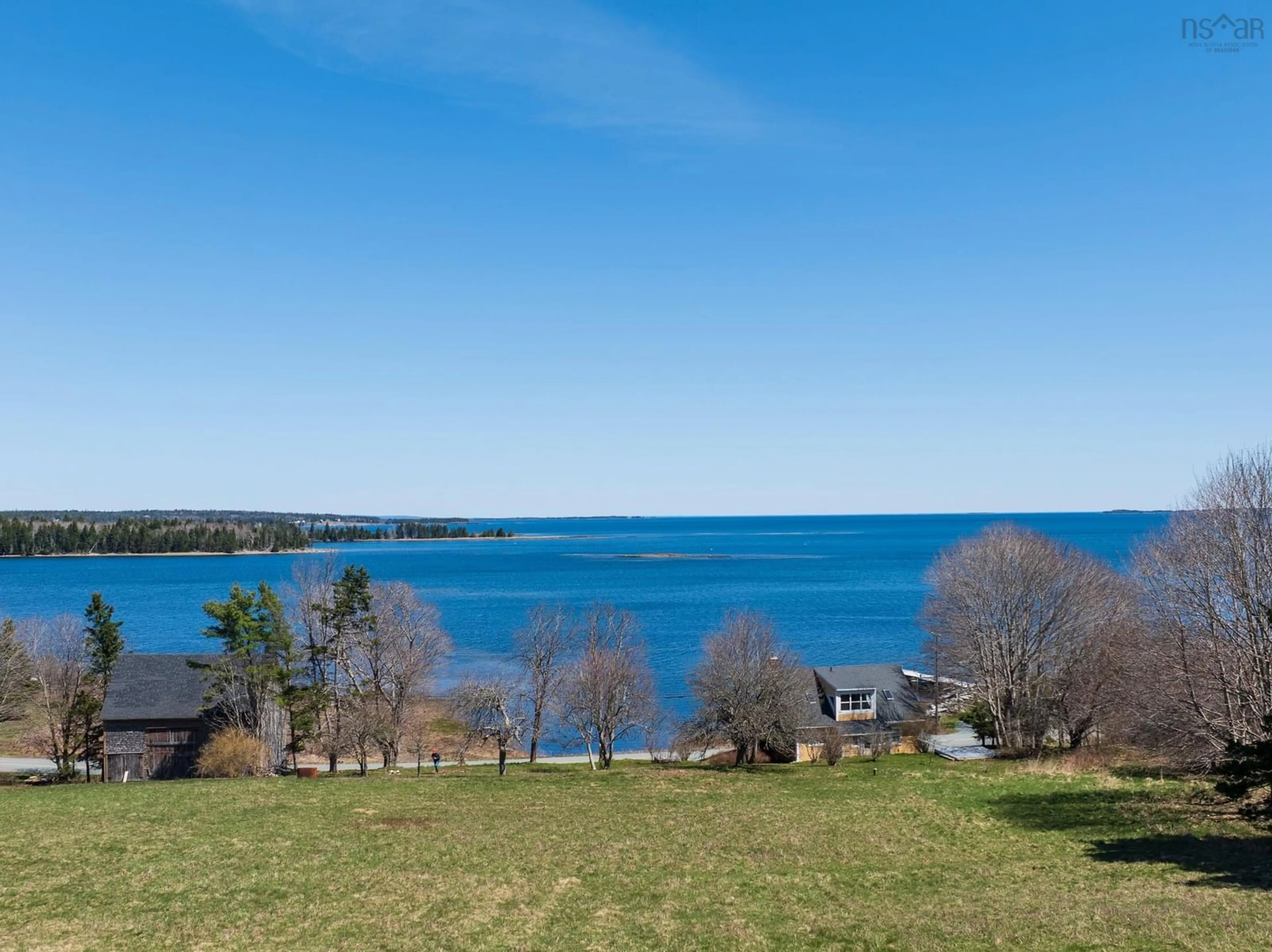 A pic from outside/outdoor area/front of a property/back of a property/a pic from drone, water/lake/river/ocean view for 406 Kingsburg Rd, Lower Rose Bay Nova Scotia B0J 2X0