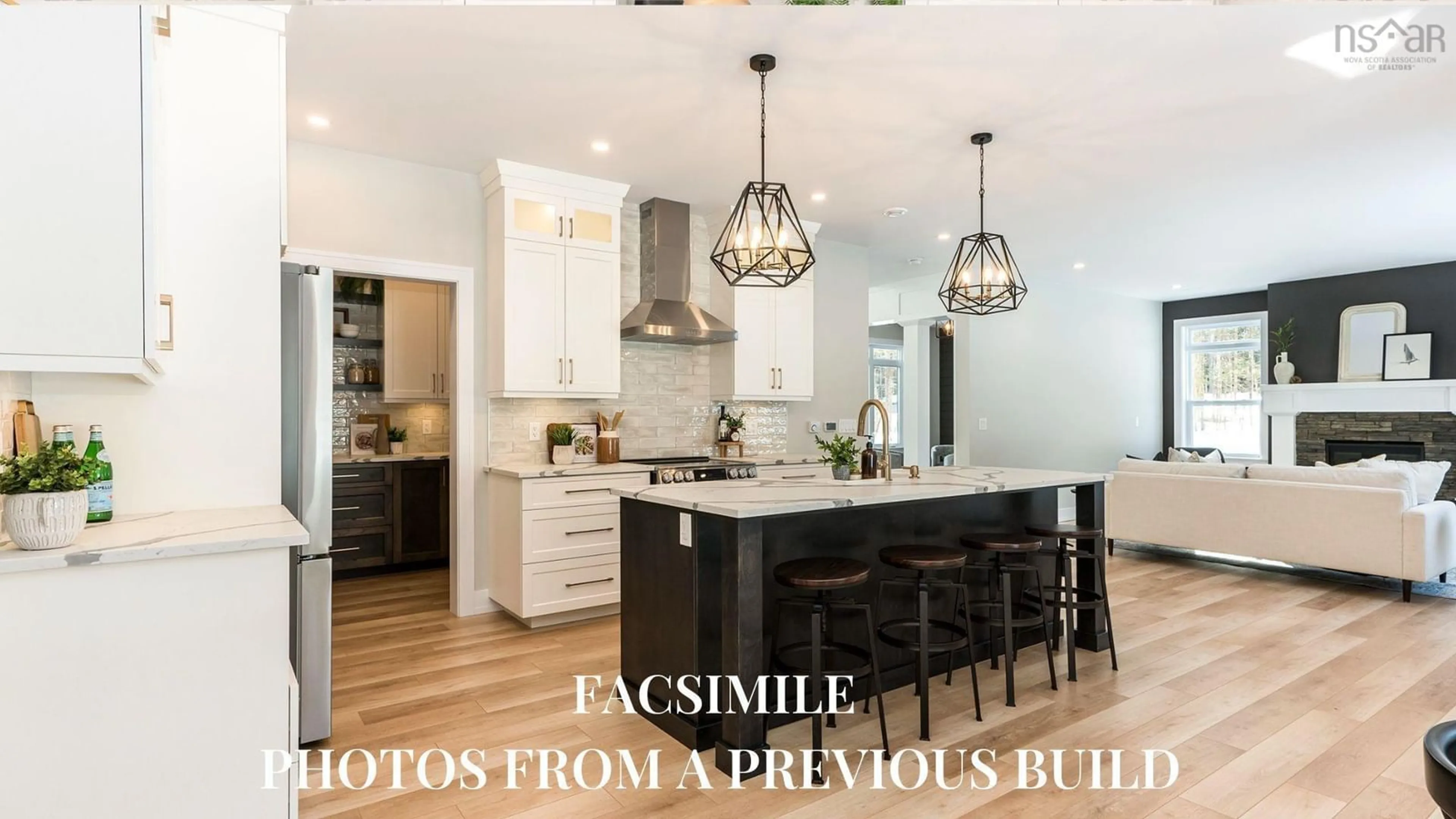 Open concept kitchen, ceramic/tile floor for 289 Orchid Crt, Middle Sackville Nova Scotia B4E 0X2