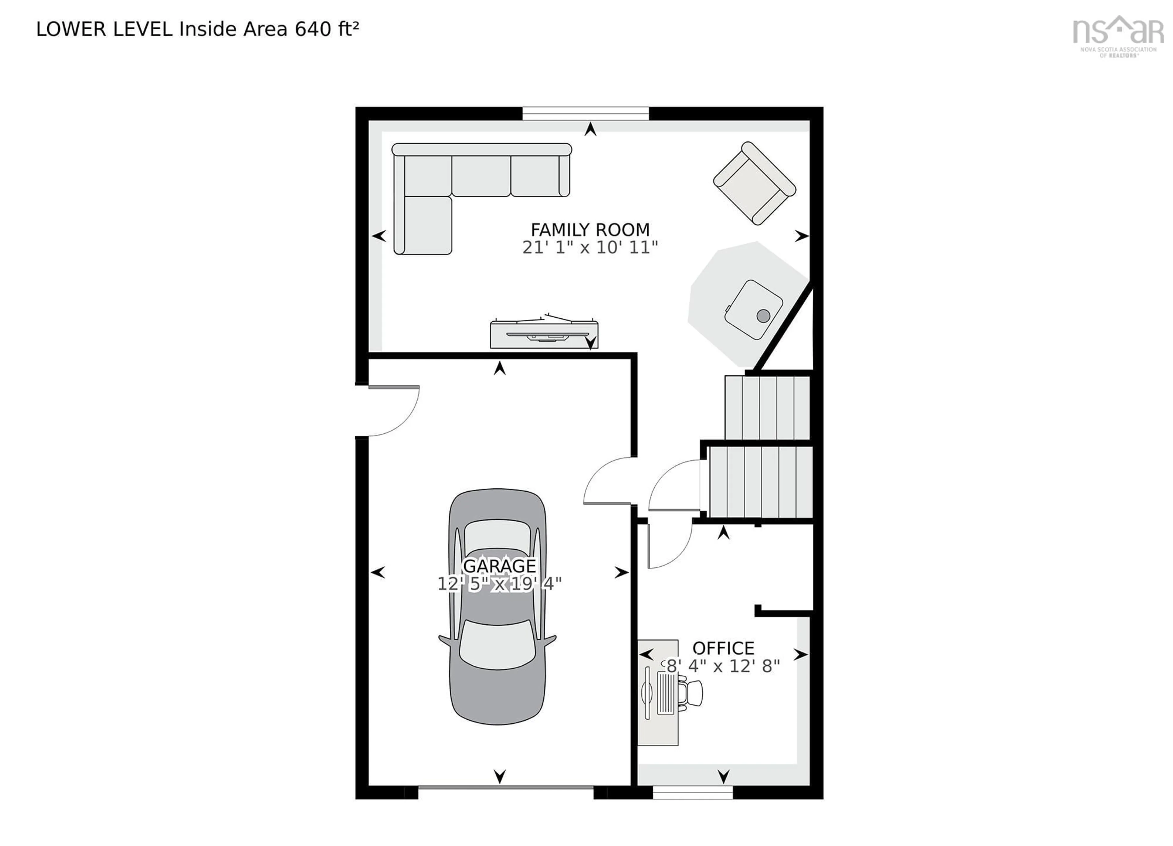 Floor plan for 31 Eagle Lane, Dartmouth Nova Scotia B2V 2B9