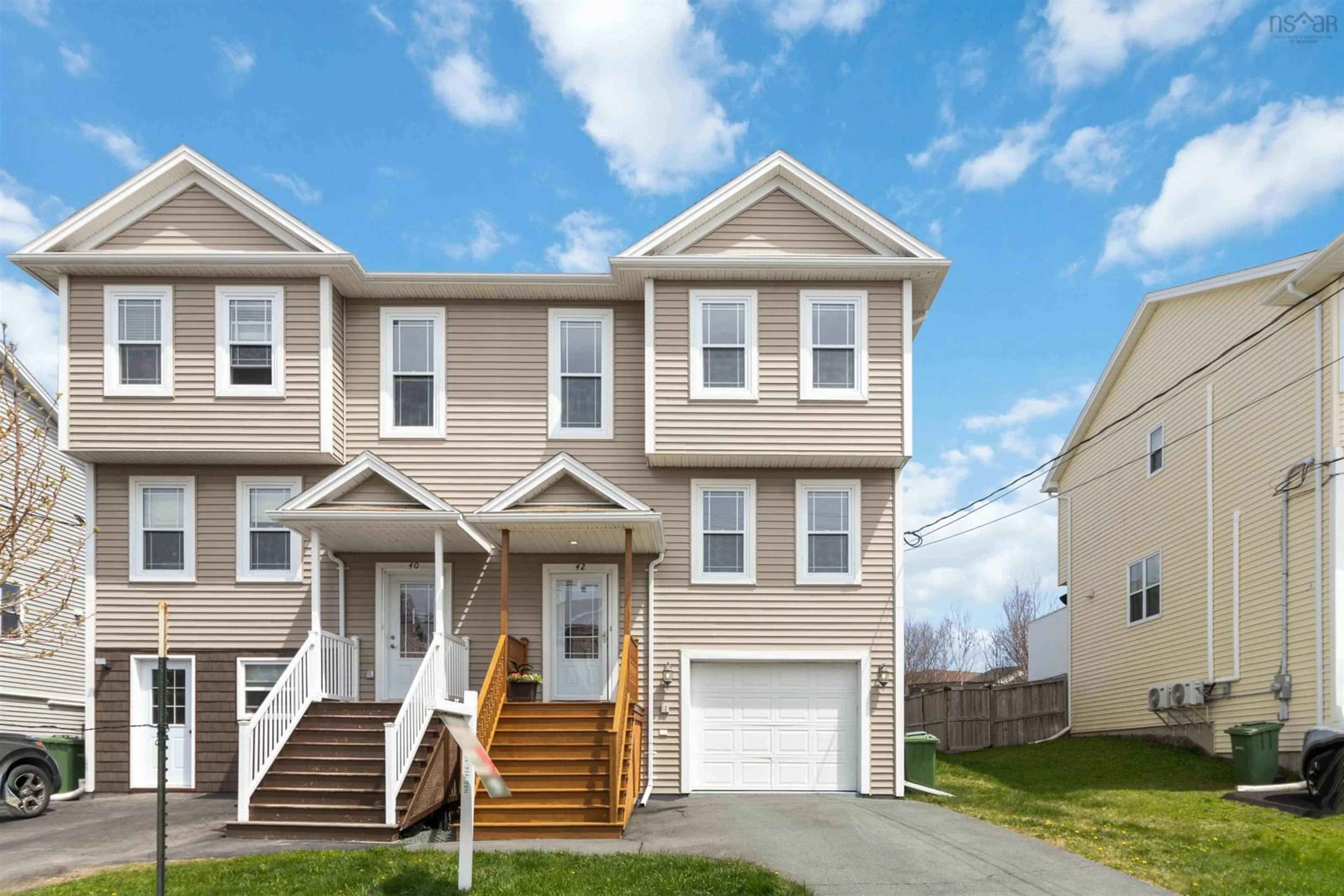 Home with vinyl exterior material, street for 42 Lier Ridge, Halifax Nova Scotia B3P 0C7