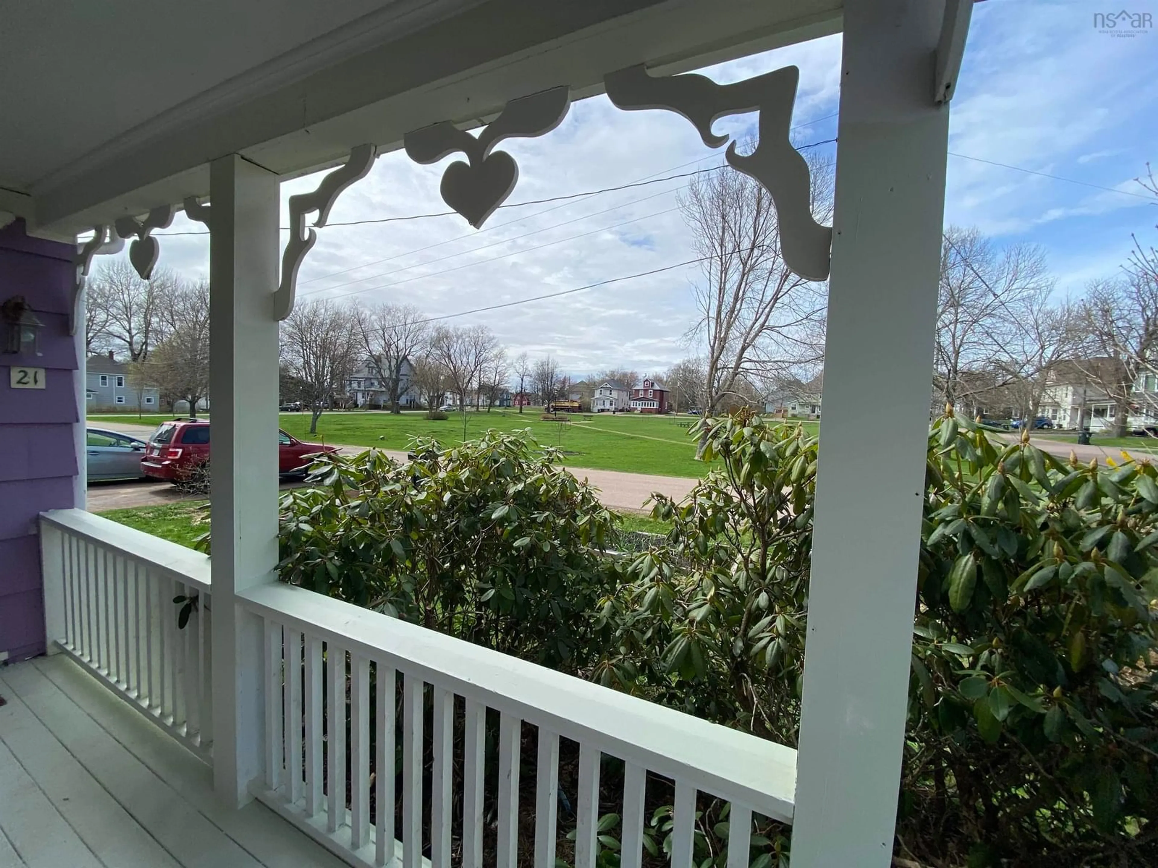 A pic from outside/outdoor area/front of a property/back of a property/a pic from drone, unknown for 21 Clarence St, Amherst Nova Scotia B4N 3P2