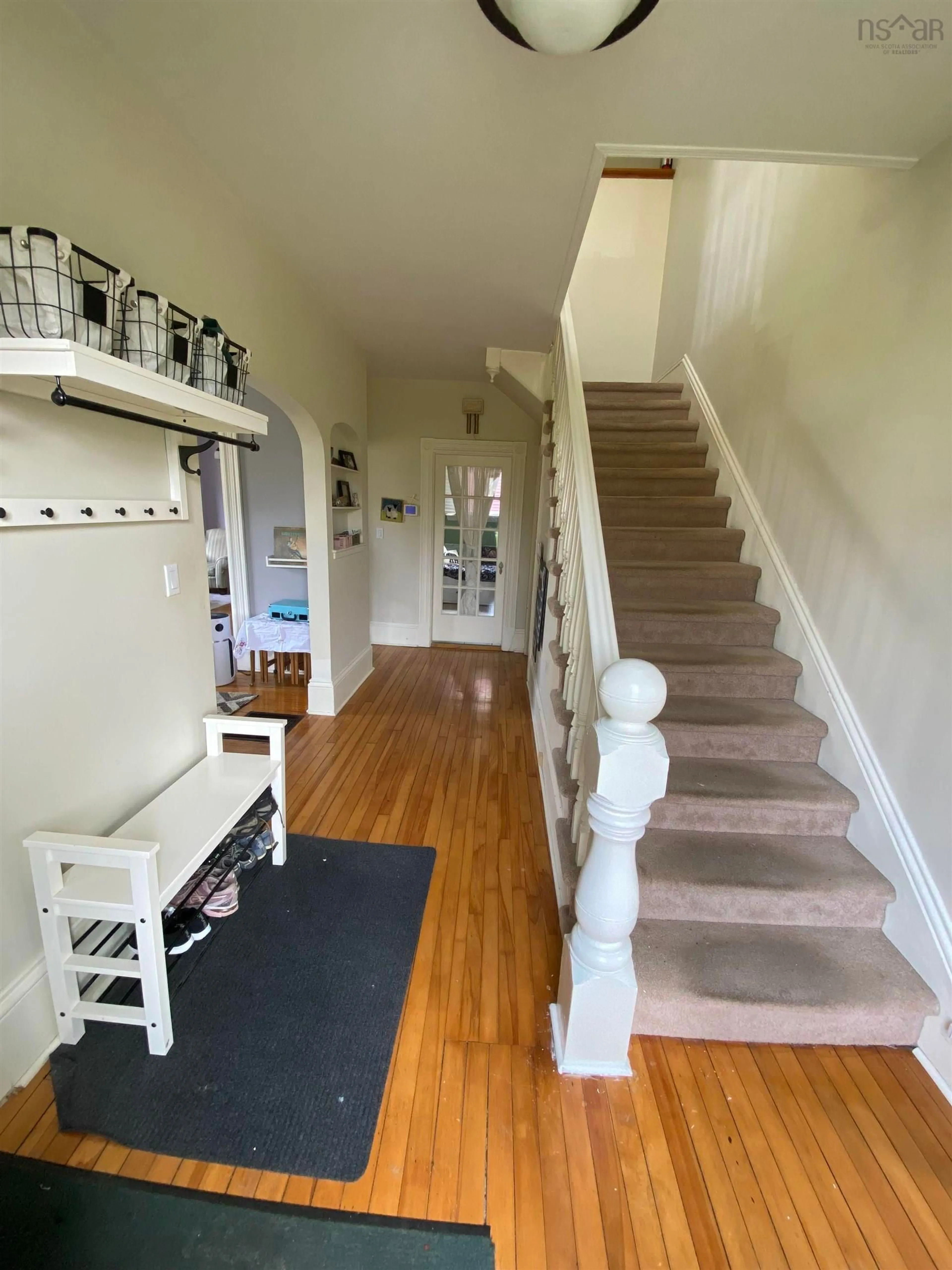 Indoor foyer for 21 Clarence St, Amherst Nova Scotia B4N 3P2