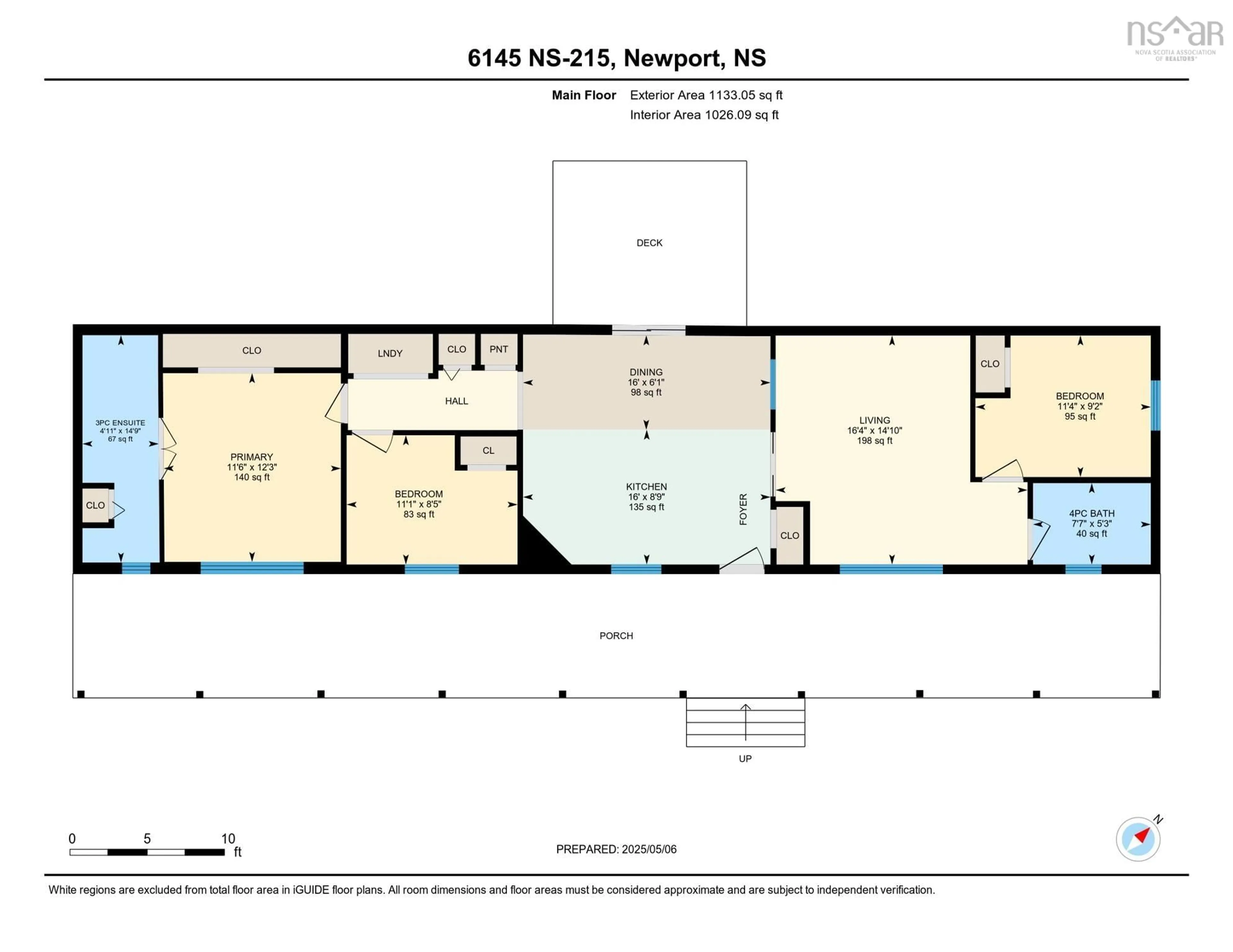 Floor plan for 6145 Highway 215, Cheverie Nova Scotia B0N 2A0