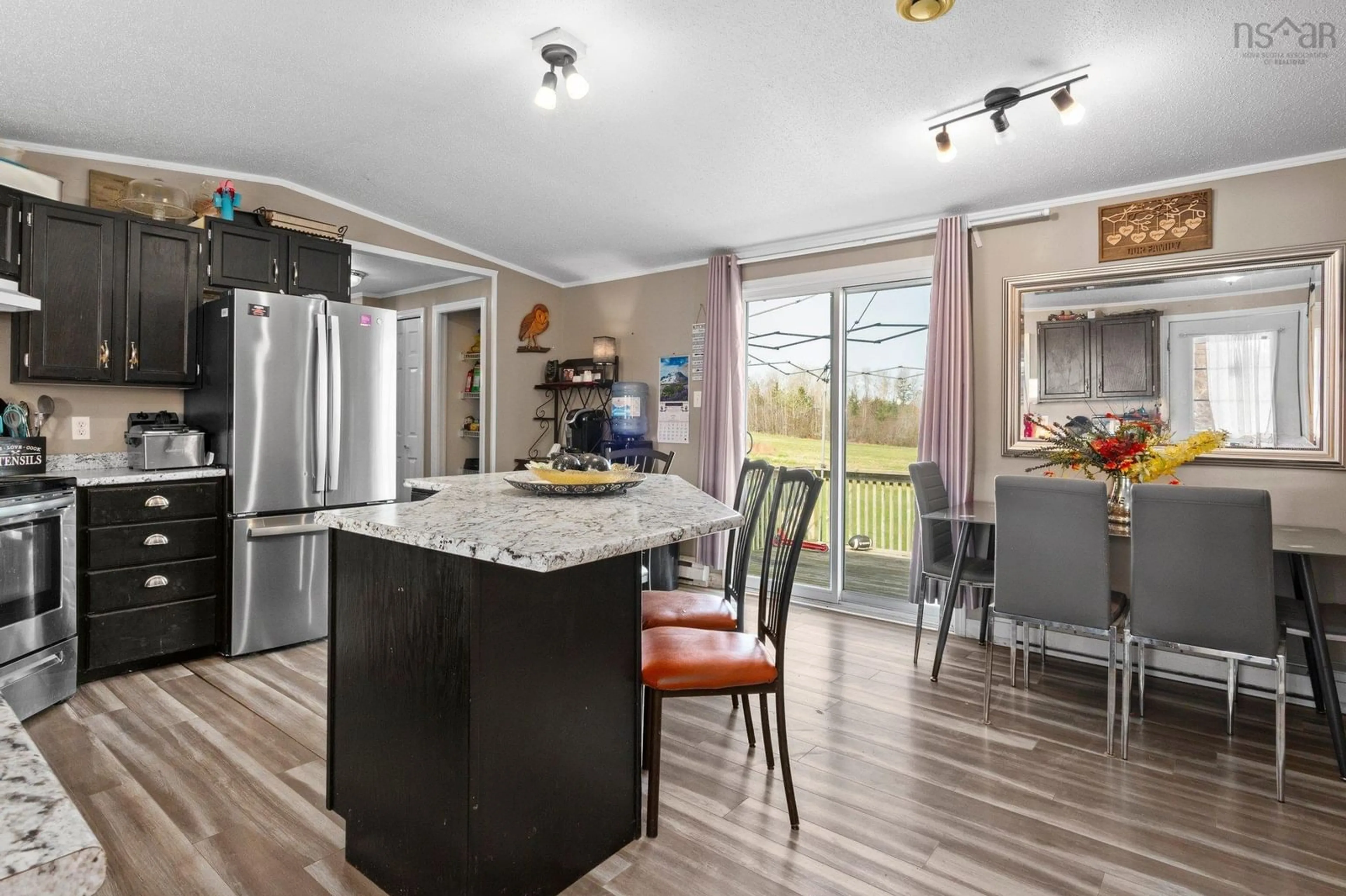 Open concept kitchen, unknown for 6145 Highway 215, Cheverie Nova Scotia B0N 2A0