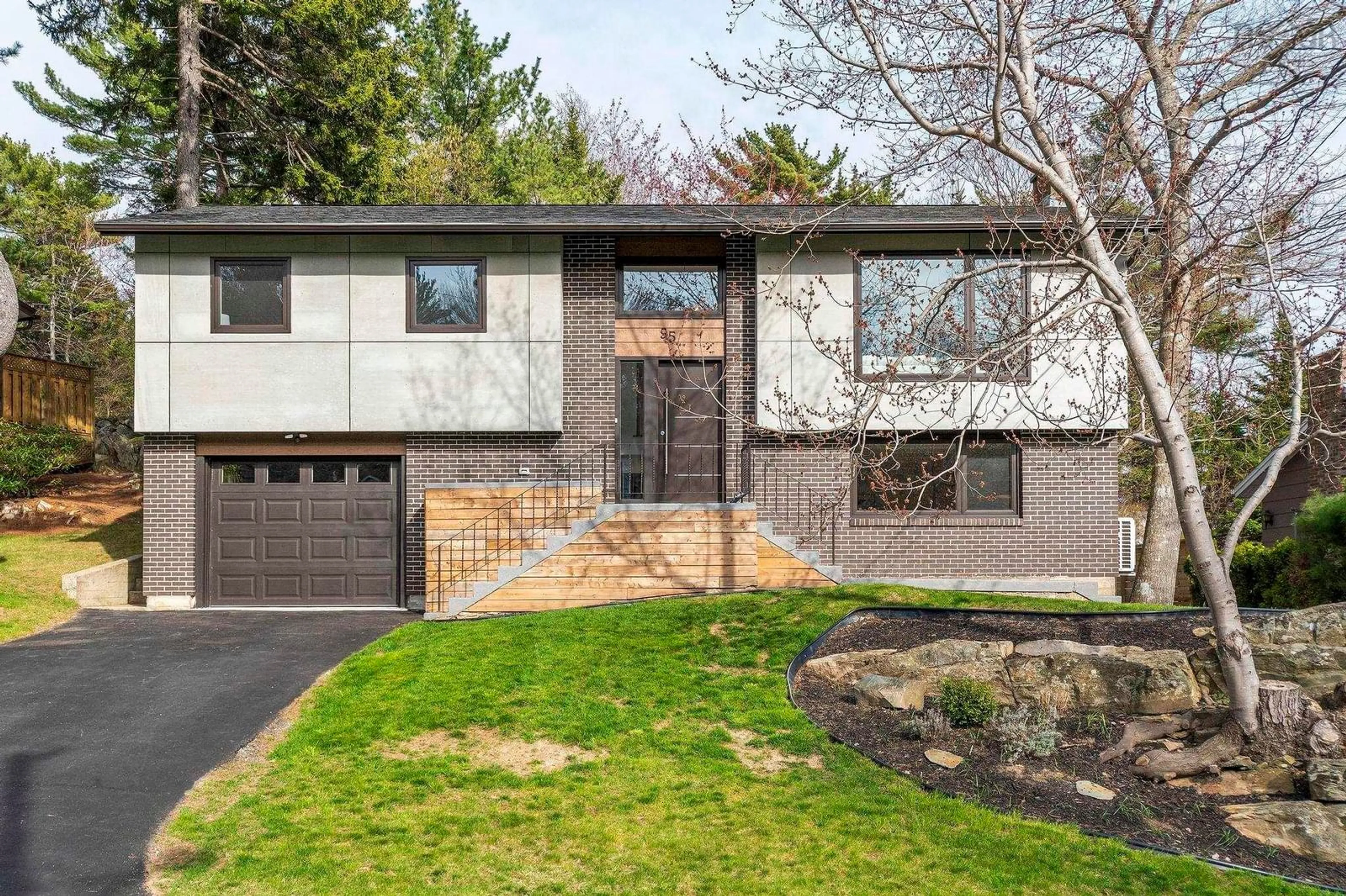 Home with brick exterior material, street for 95 Doyle St, Bedford Nova Scotia B4A 2Y3