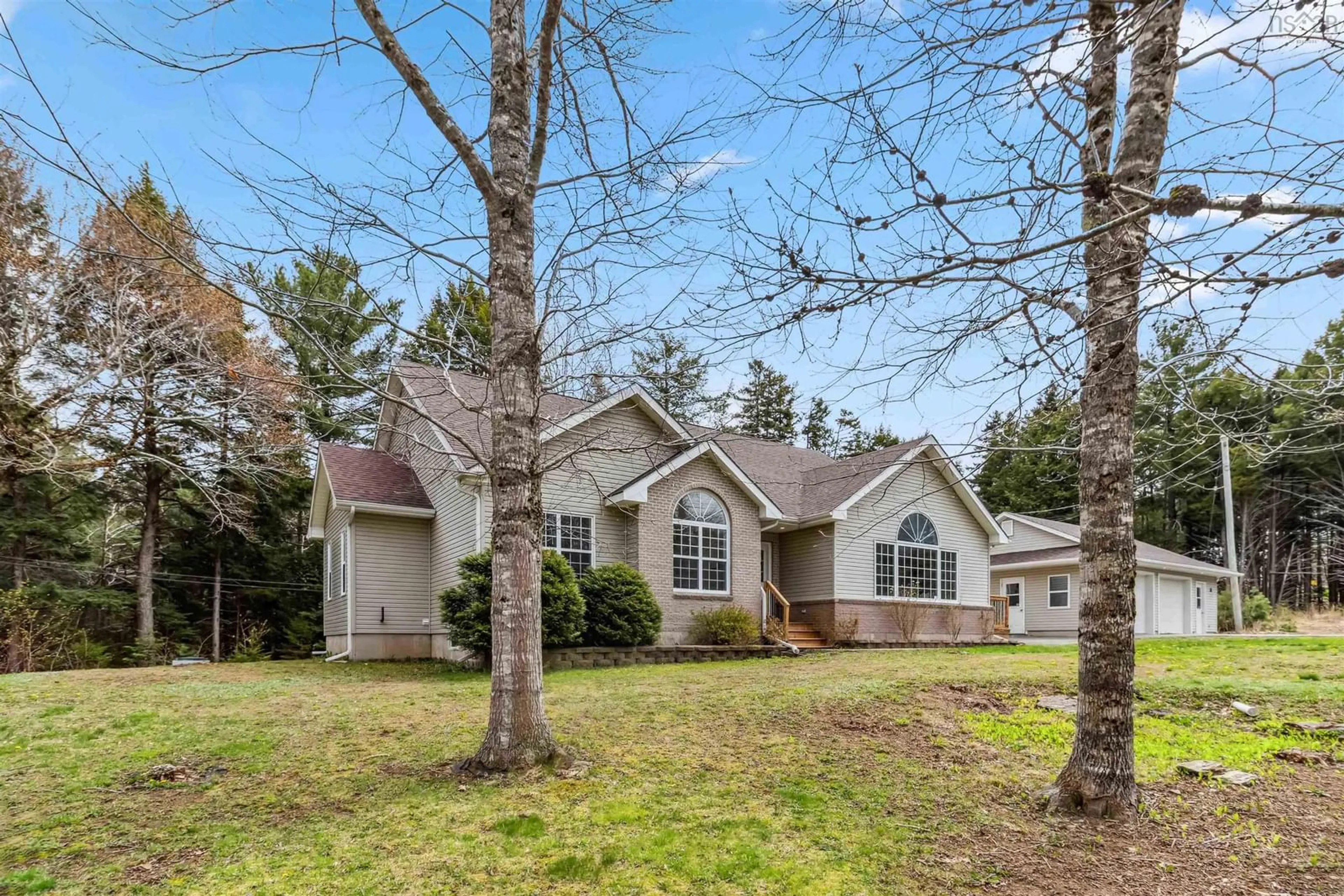 Home with vinyl exterior material, street for 36 Gail Ave, Lower Branch Nova Scotia B4V 4R2