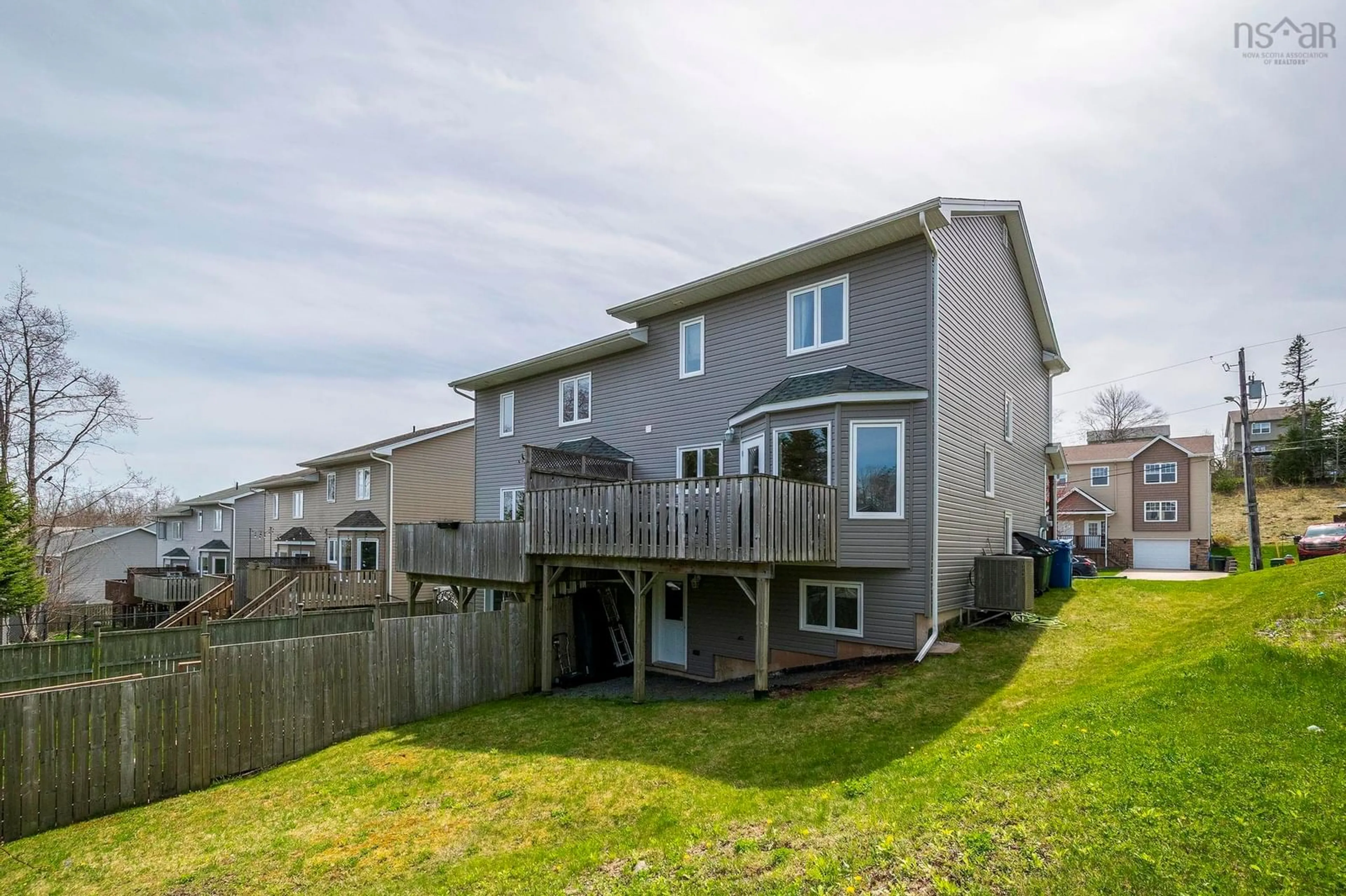 Patio, water/lake/river/ocean view for 31 Avebury Crt, Sackville Nova Scotia B4E 0E9