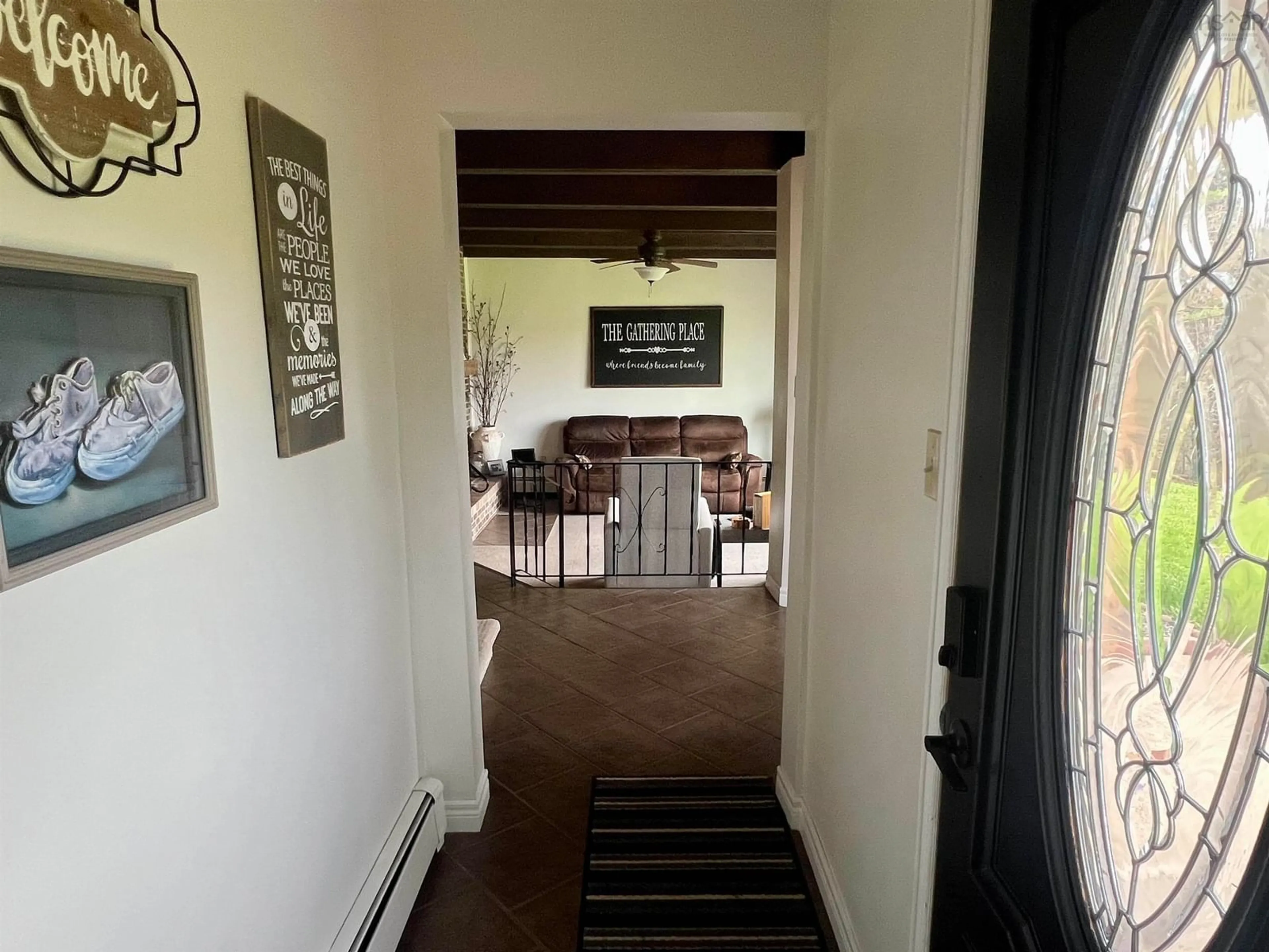 Indoor foyer for 700 River Rd, Springville Nova Scotia B0K 1B0