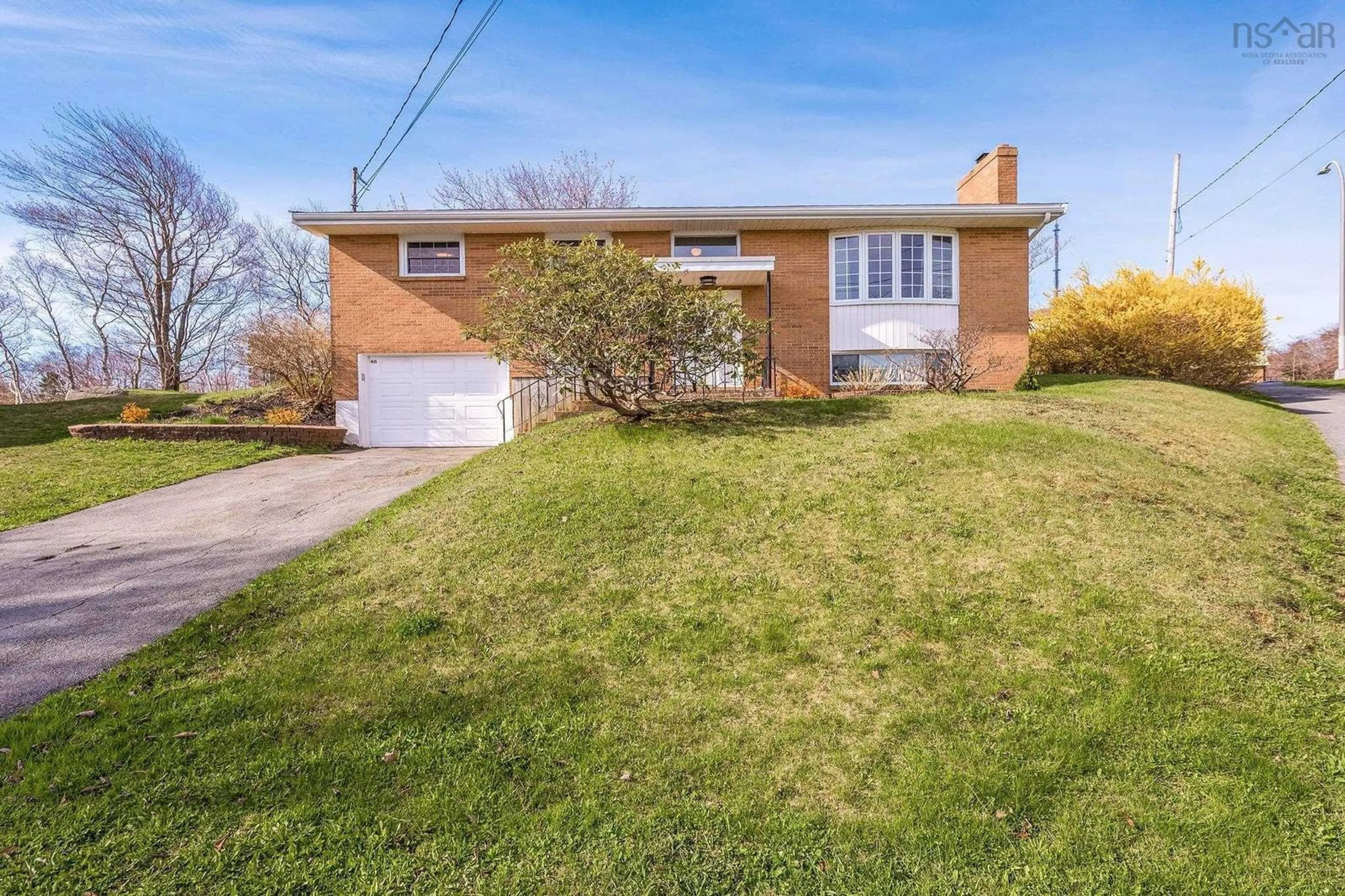 Home with brick exterior material, street for 46 Apollo Crt, Halifax Nova Scotia B3M 1H1