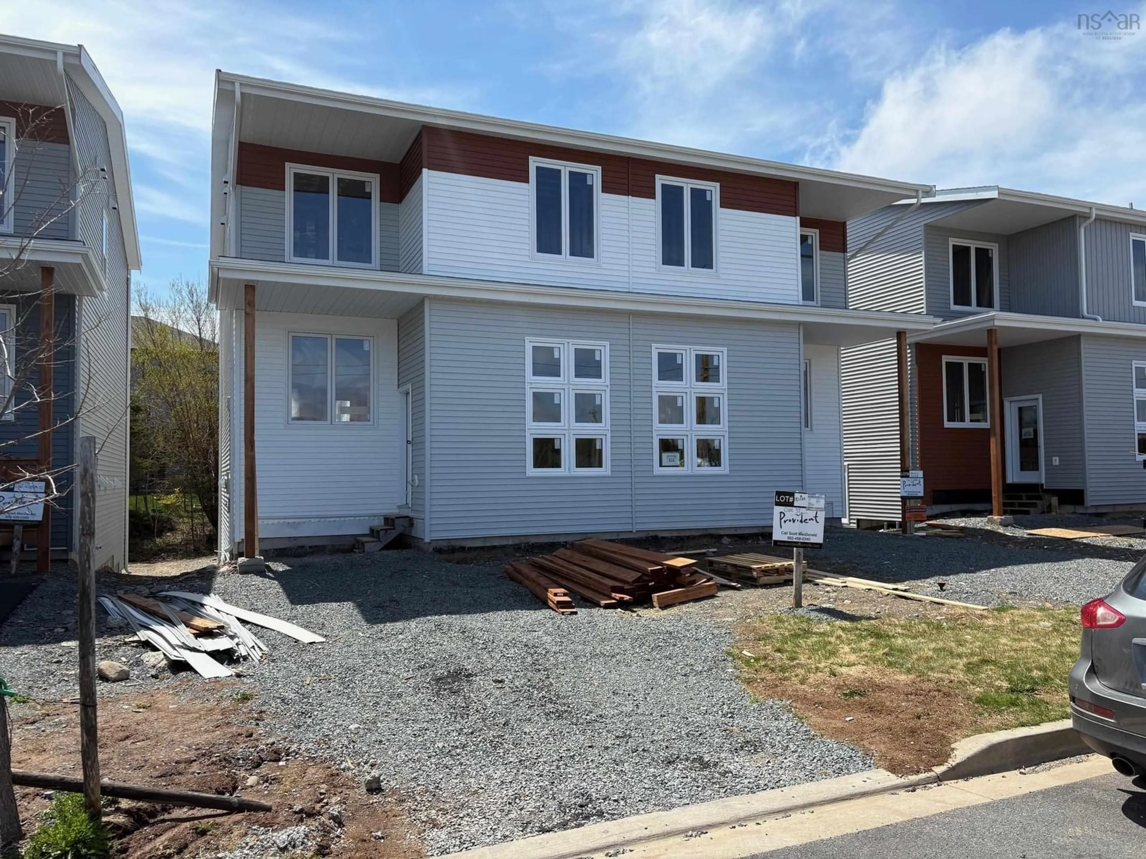 Home with vinyl exterior material, street for 37 Berm, Spryfield Nova Scotia B3R 0H2