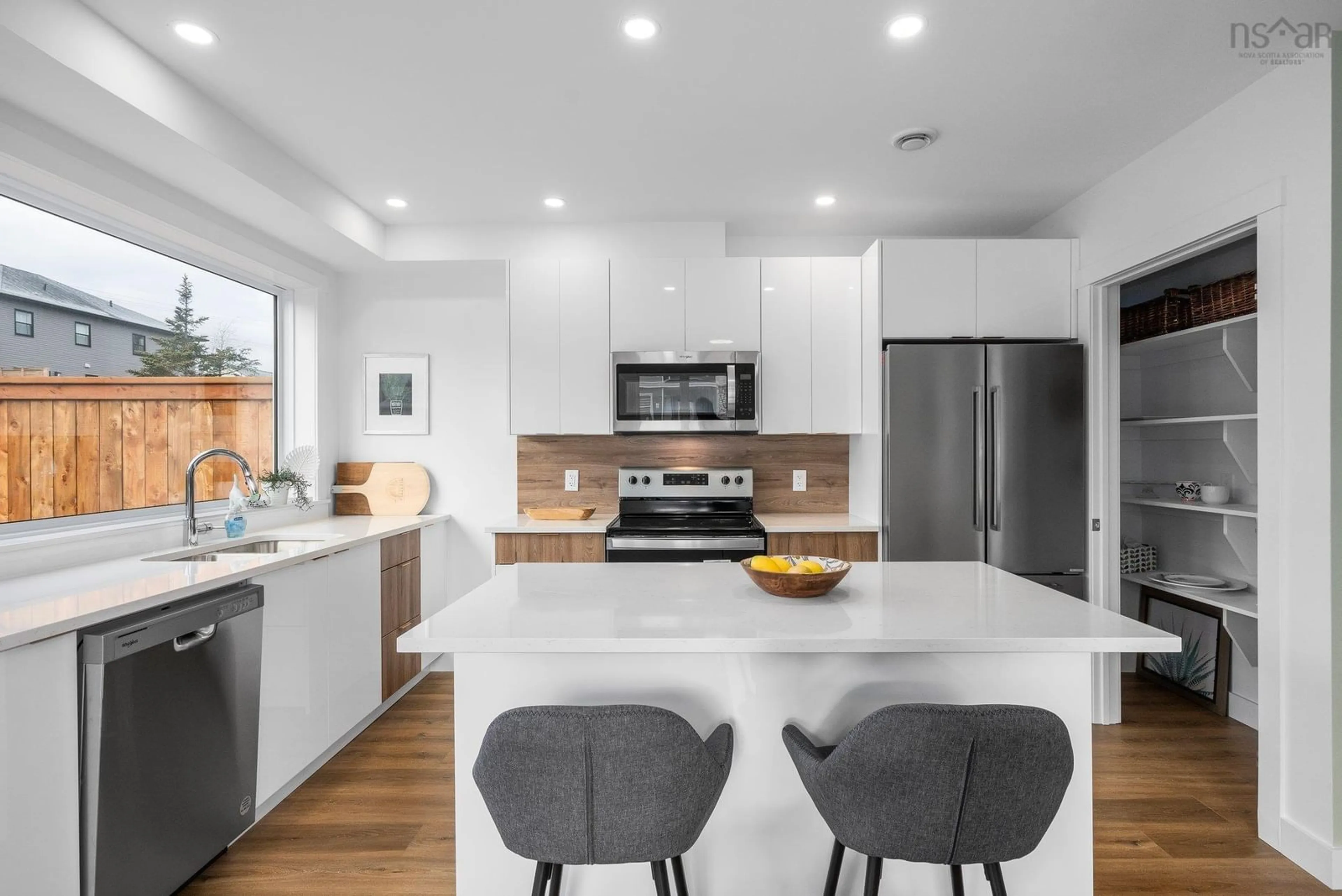Open concept kitchen, ceramic/tile floor for 52 Berm St #Lot 41B, Herring Cove Nova Scotia B3R 0H2