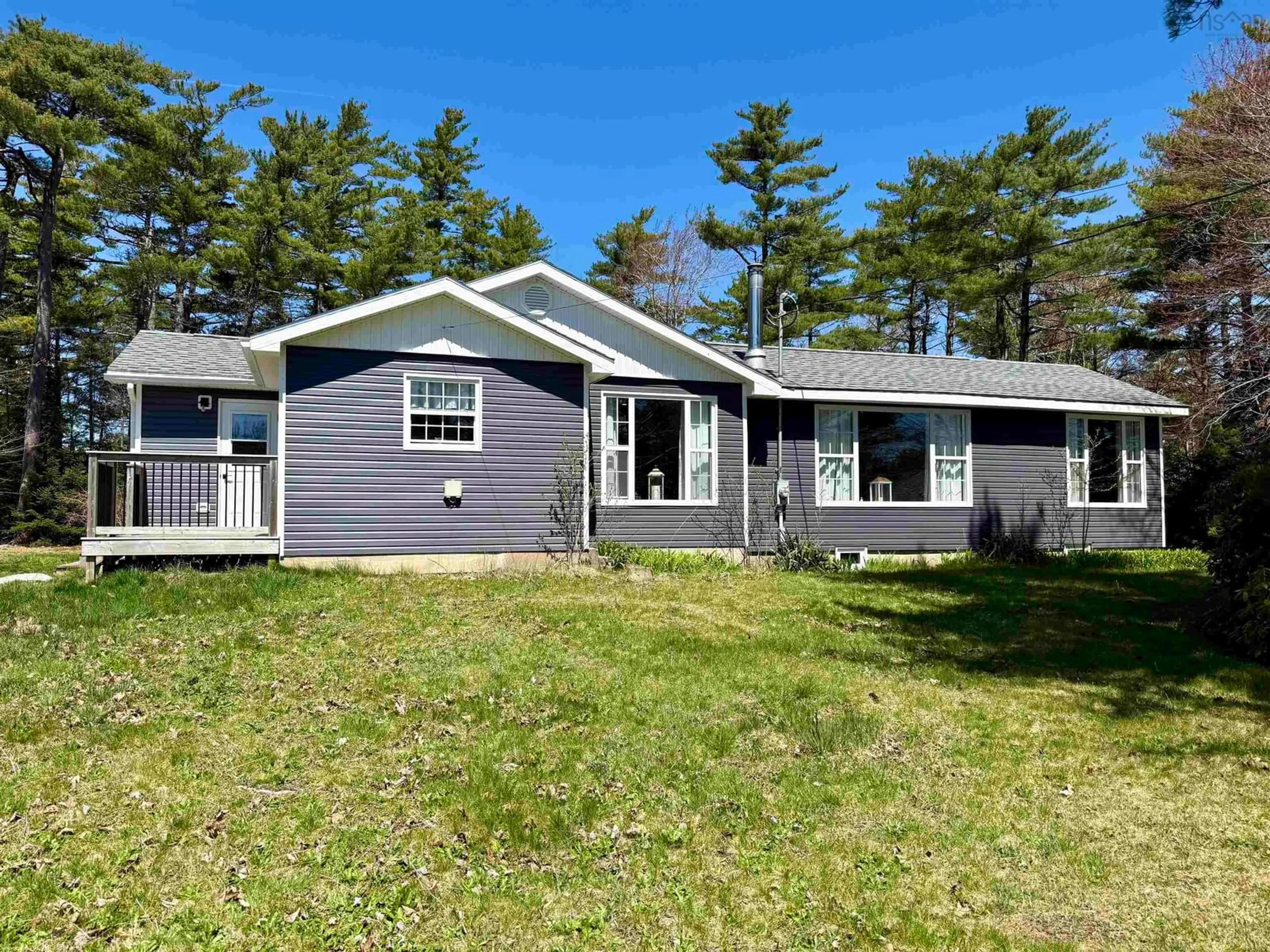 Home with vinyl exterior material, street for 153 Shore Rd, Birchtown Nova Scotia B0T 1W0