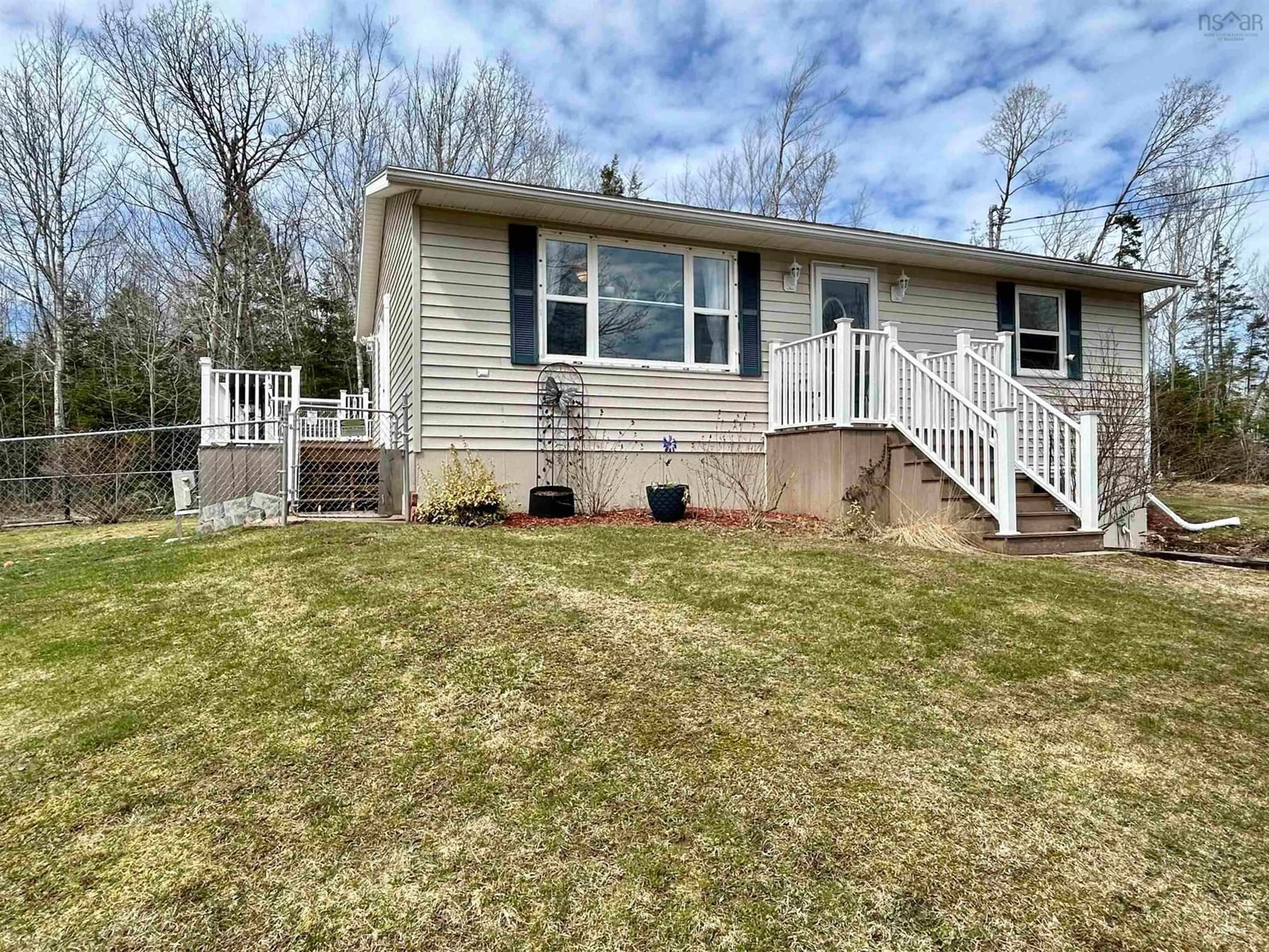 Home with vinyl exterior material, street for 495 Loch Broom Loop, Loch Broom Loop Nova Scotia B0K 2A0