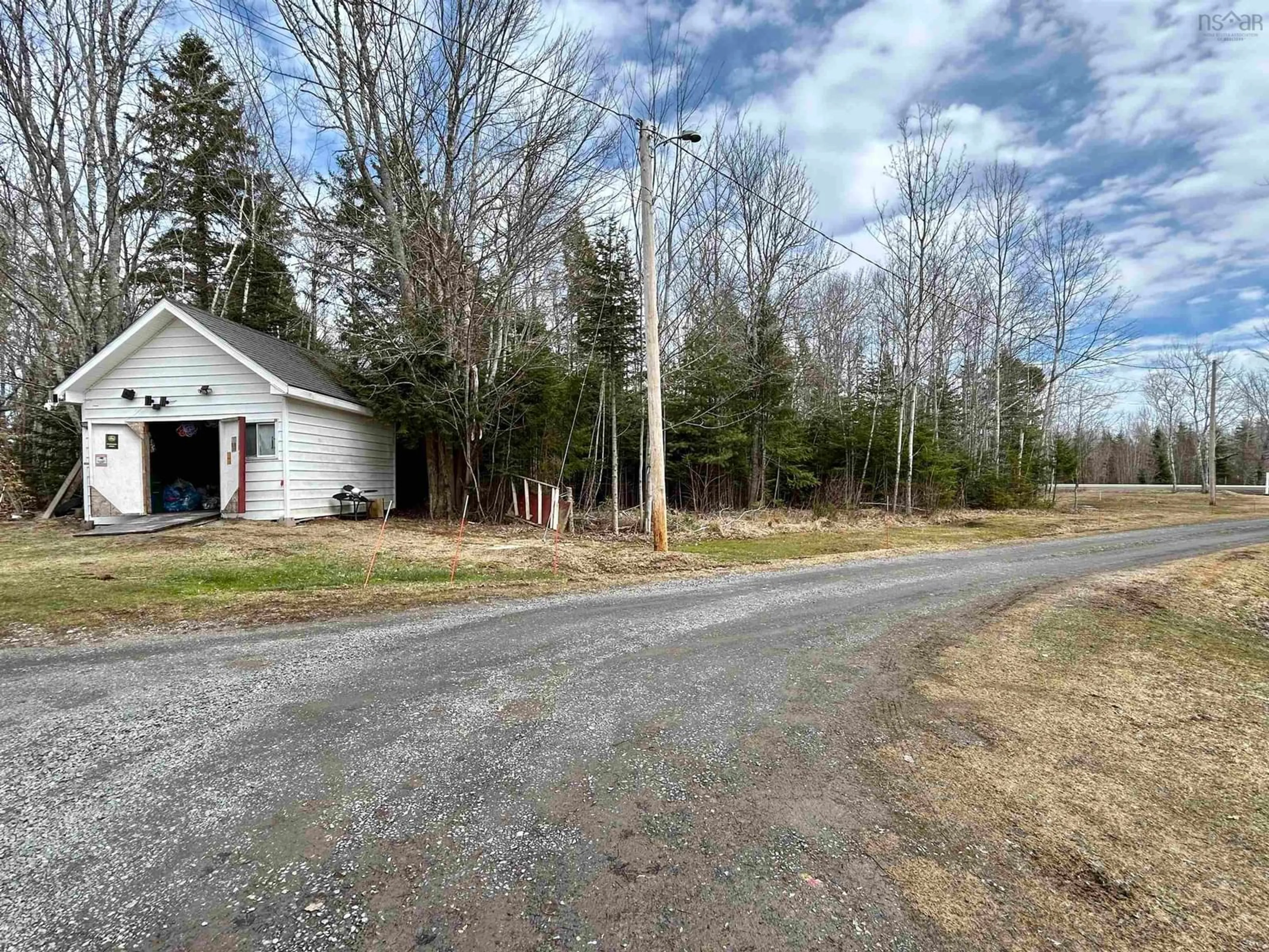 A pic from outside/outdoor area/front of a property/back of a property/a pic from drone, forest/trees view for 495 Loch Broom Loop, Loch Broom Loop Nova Scotia B0K 2A0