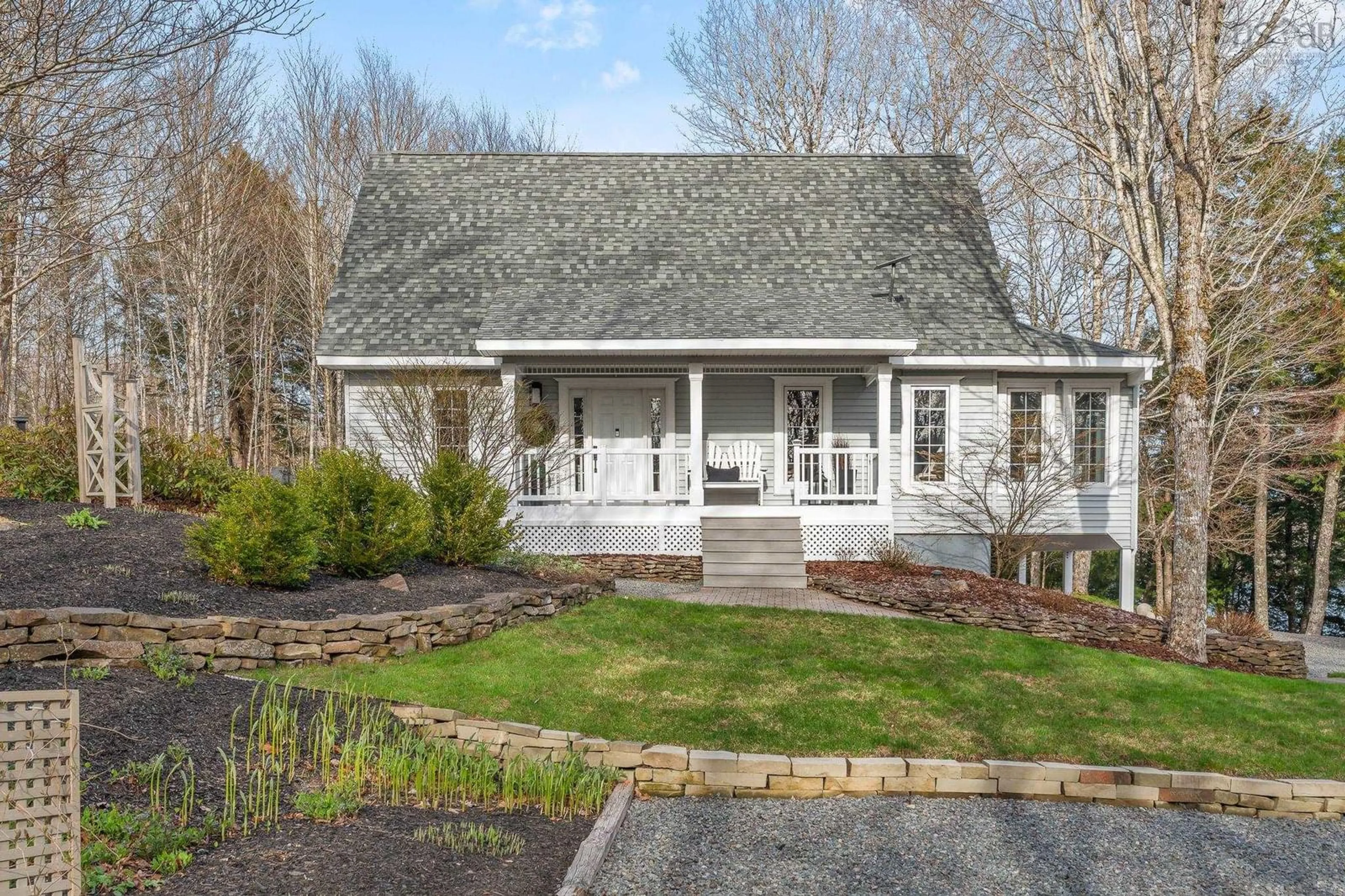 Home with vinyl exterior material, street for 50 Duncan Dr, Upper Kemptown Nova Scotia B0K 1V0