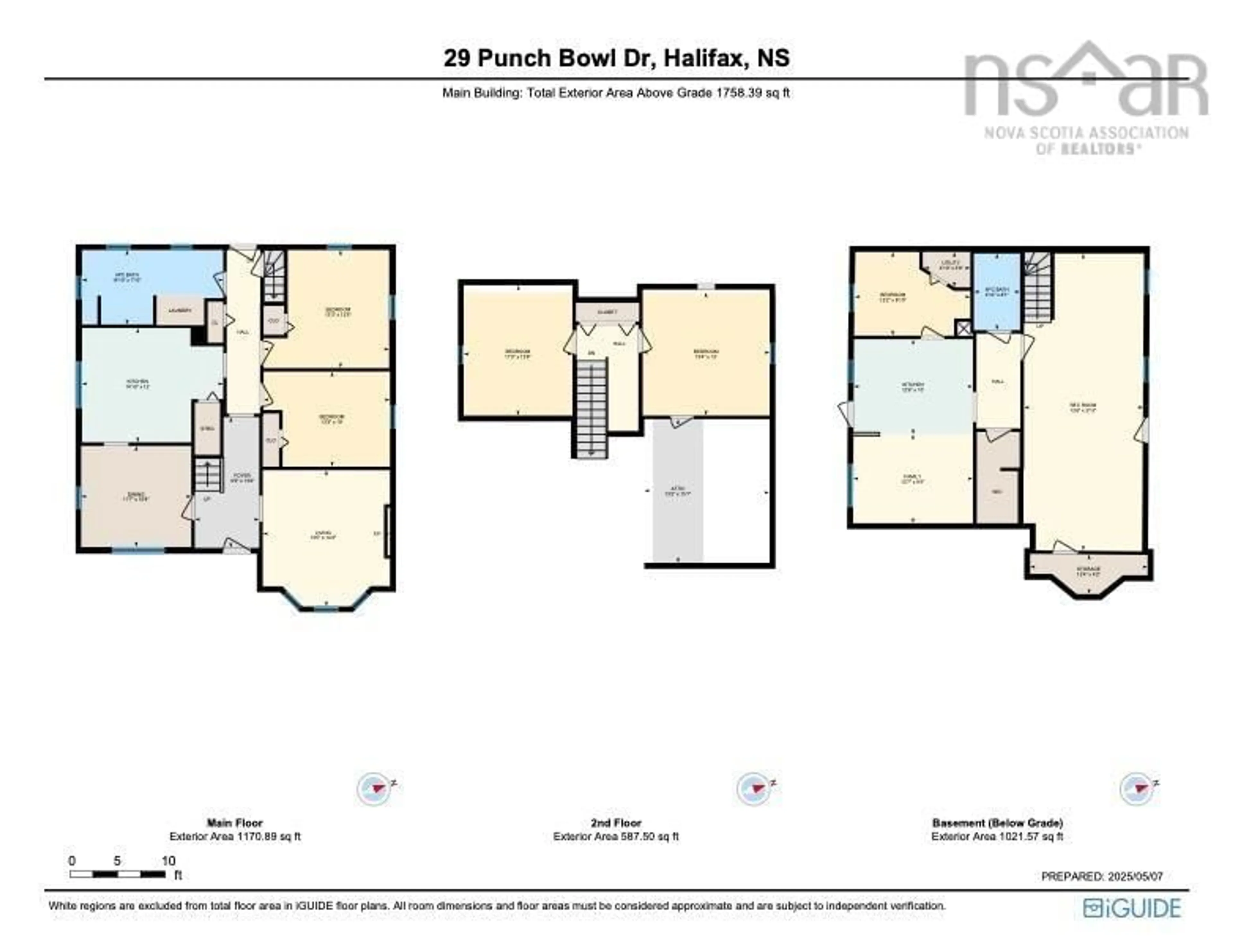 Floor plan for 29 Punch Bowl Dr, Halifax Nova Scotia B3P 2C4