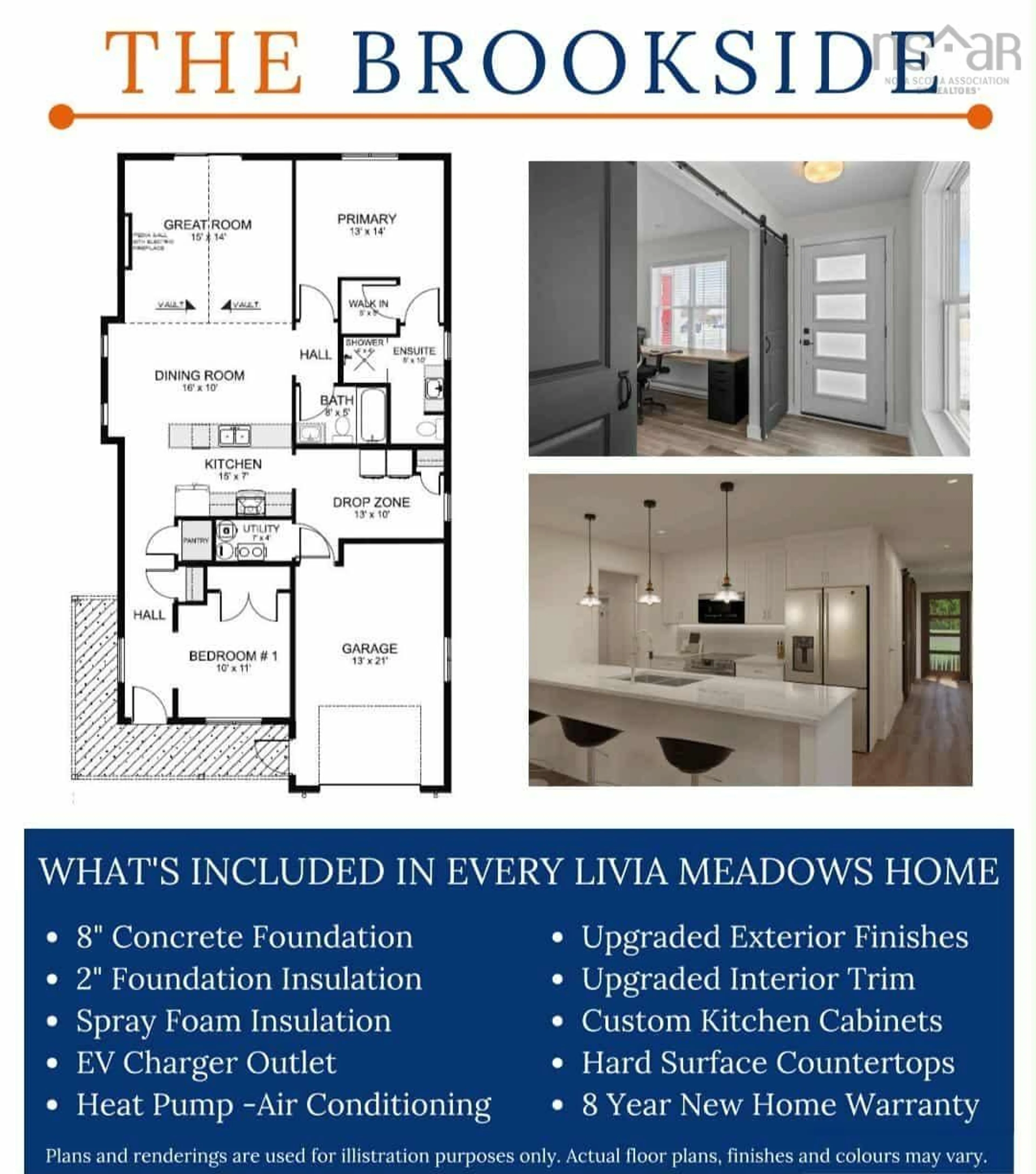 Floor plan for 10 Livia Meadows Crt #Unit 9, Debert Nova Scotia B0M 1G0